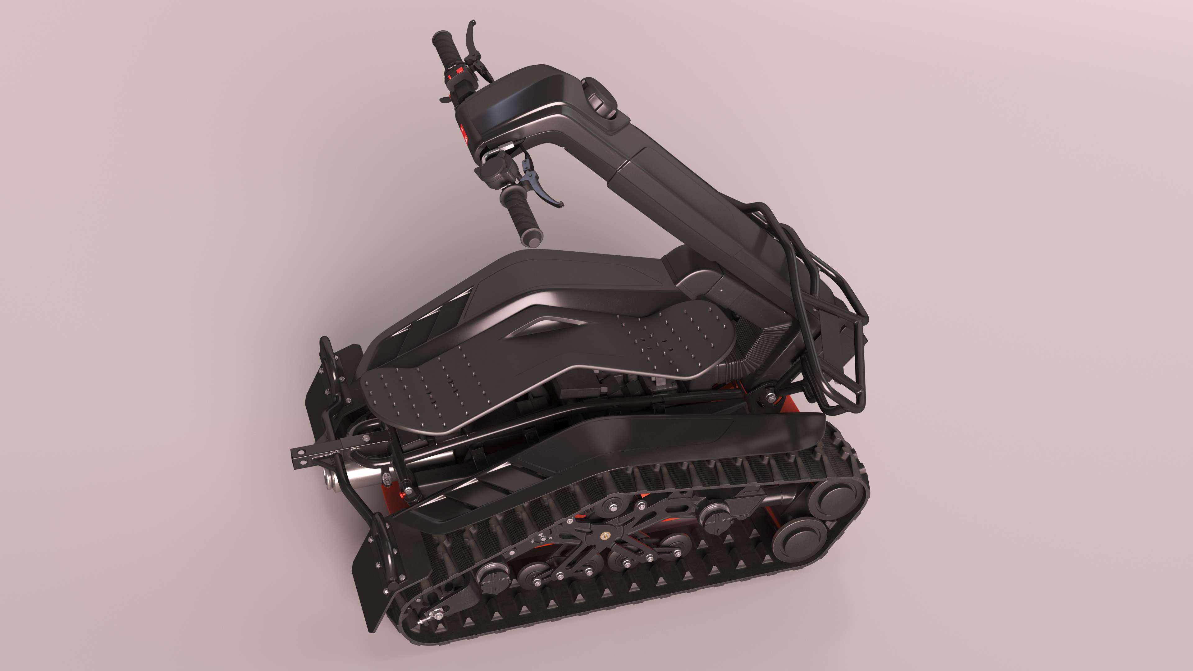 3D All Terrain Shredder Rigged for Maya
