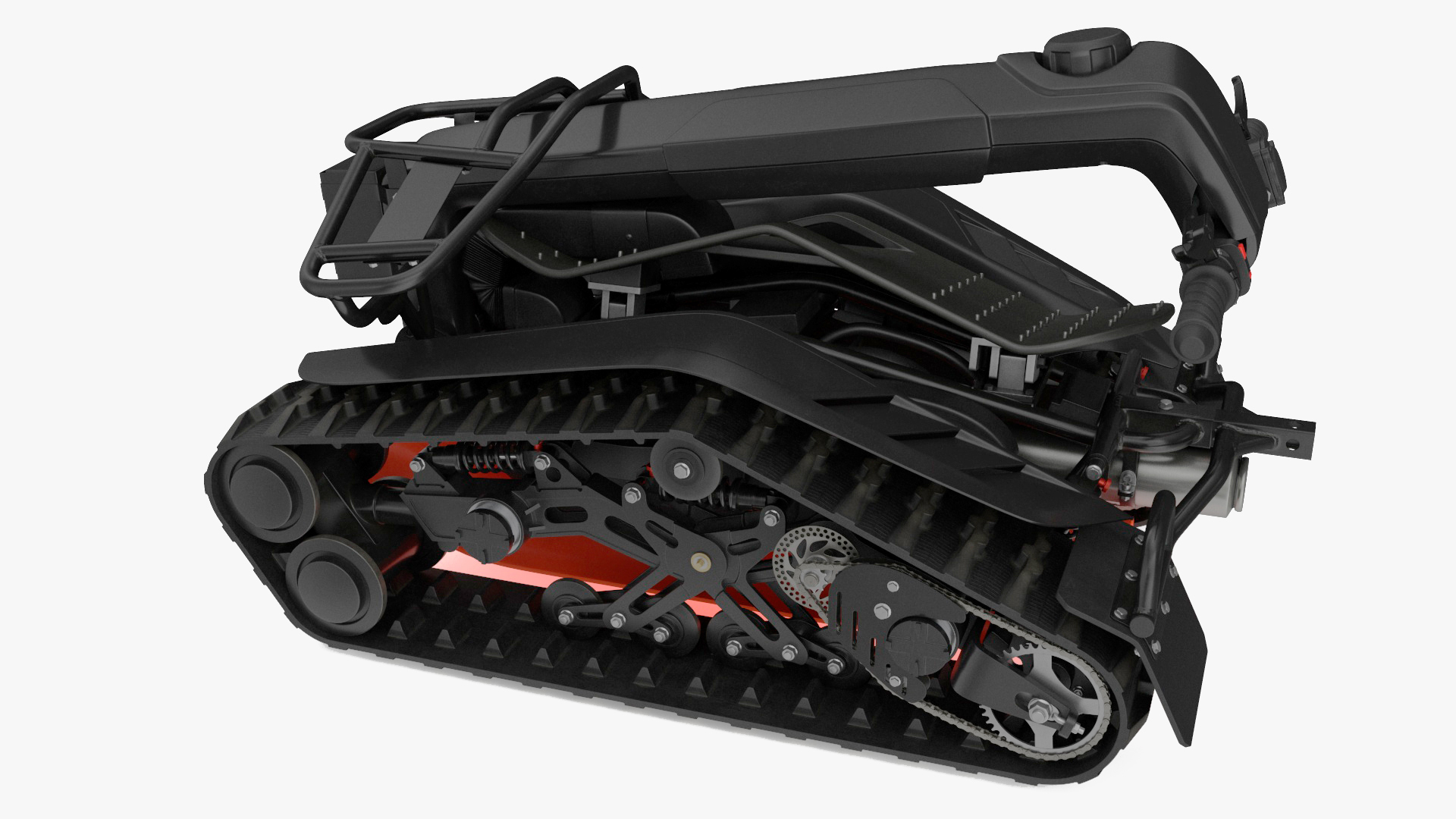 3D All Terrain Shredder Rigged for Maya