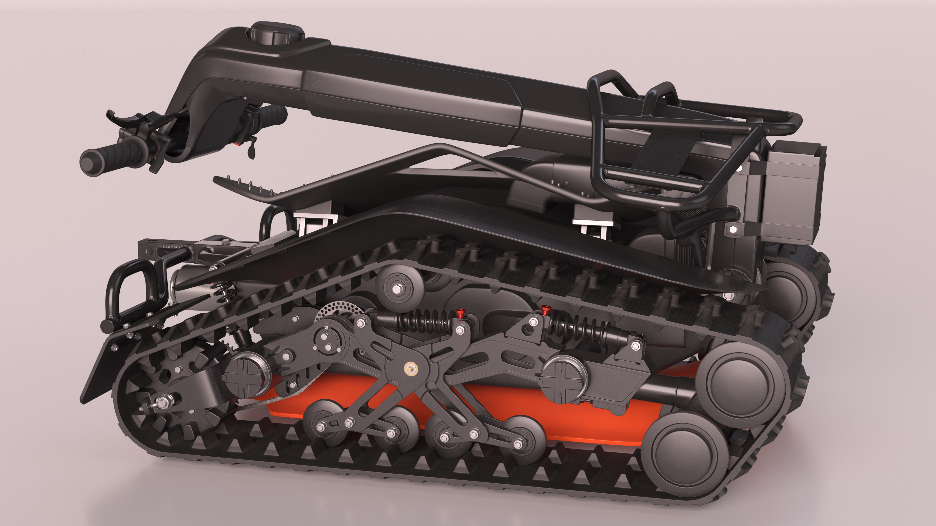 3D All Terrain Shredder Rigged for Maya