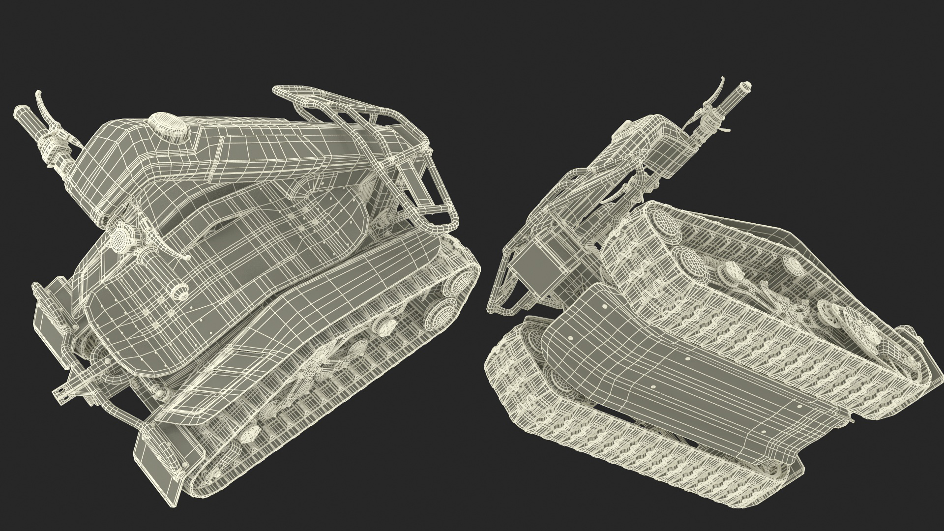 3D All Terrain Shredder Rigged for Maya