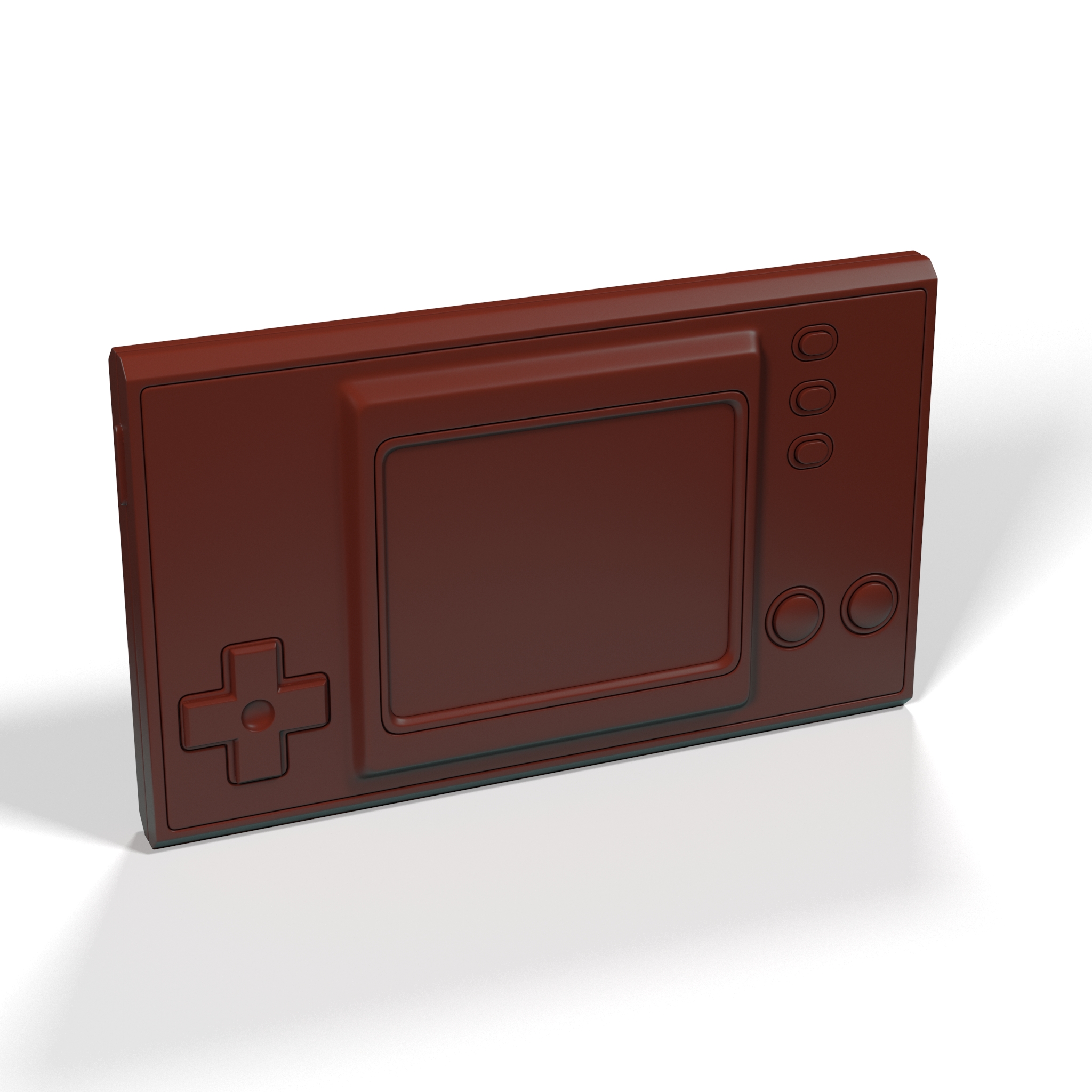 Nintendo Game and Watch Console Super Mario Bros Turned Off for 3D Print 3D
