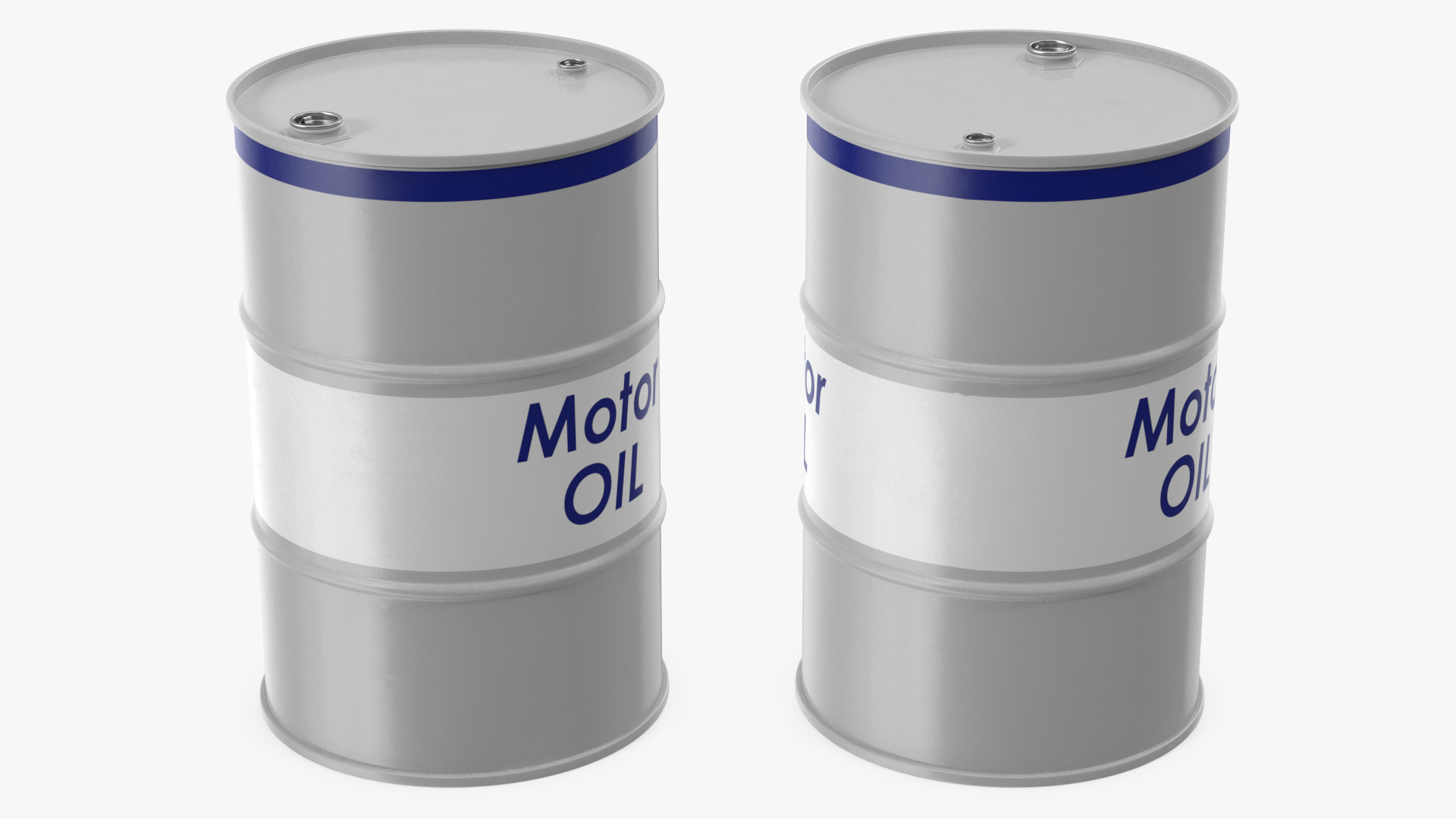 3D Motor Oil Barrel