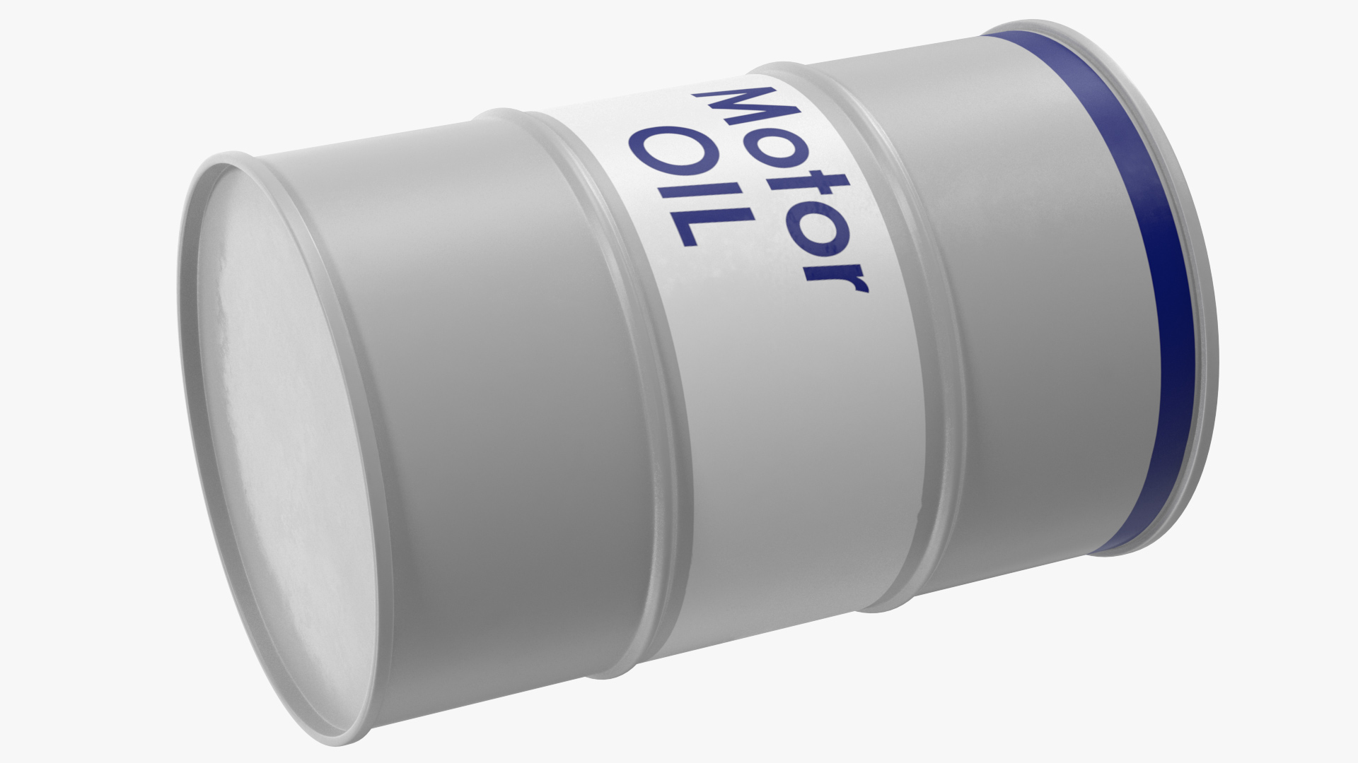 3D Motor Oil Barrel