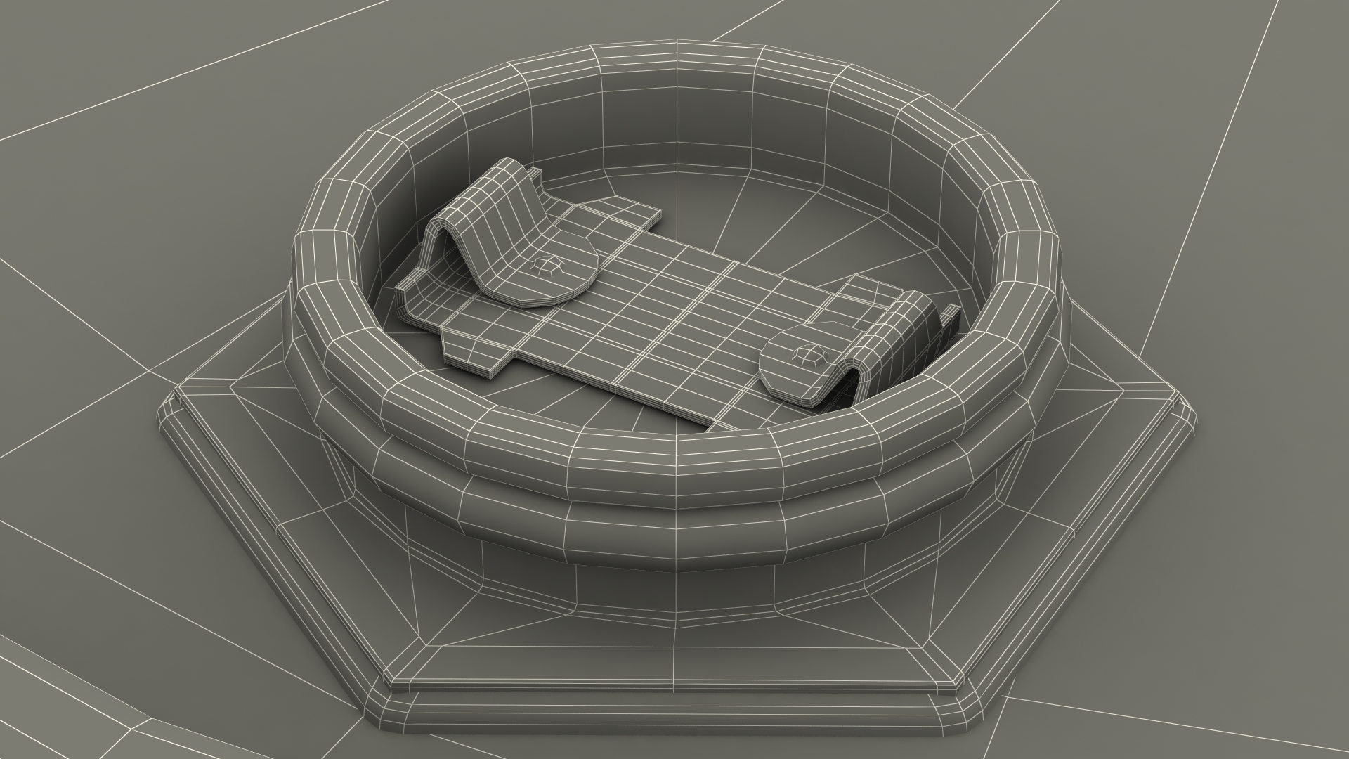 3D Motor Oil Barrel
