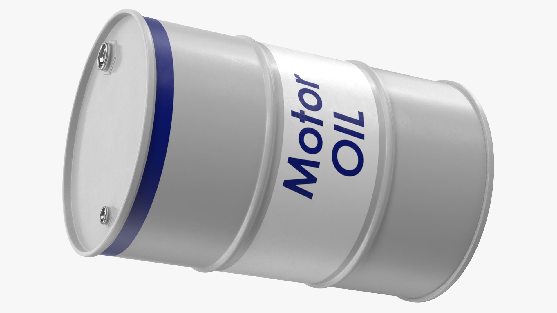 3D Motor Oil Barrel