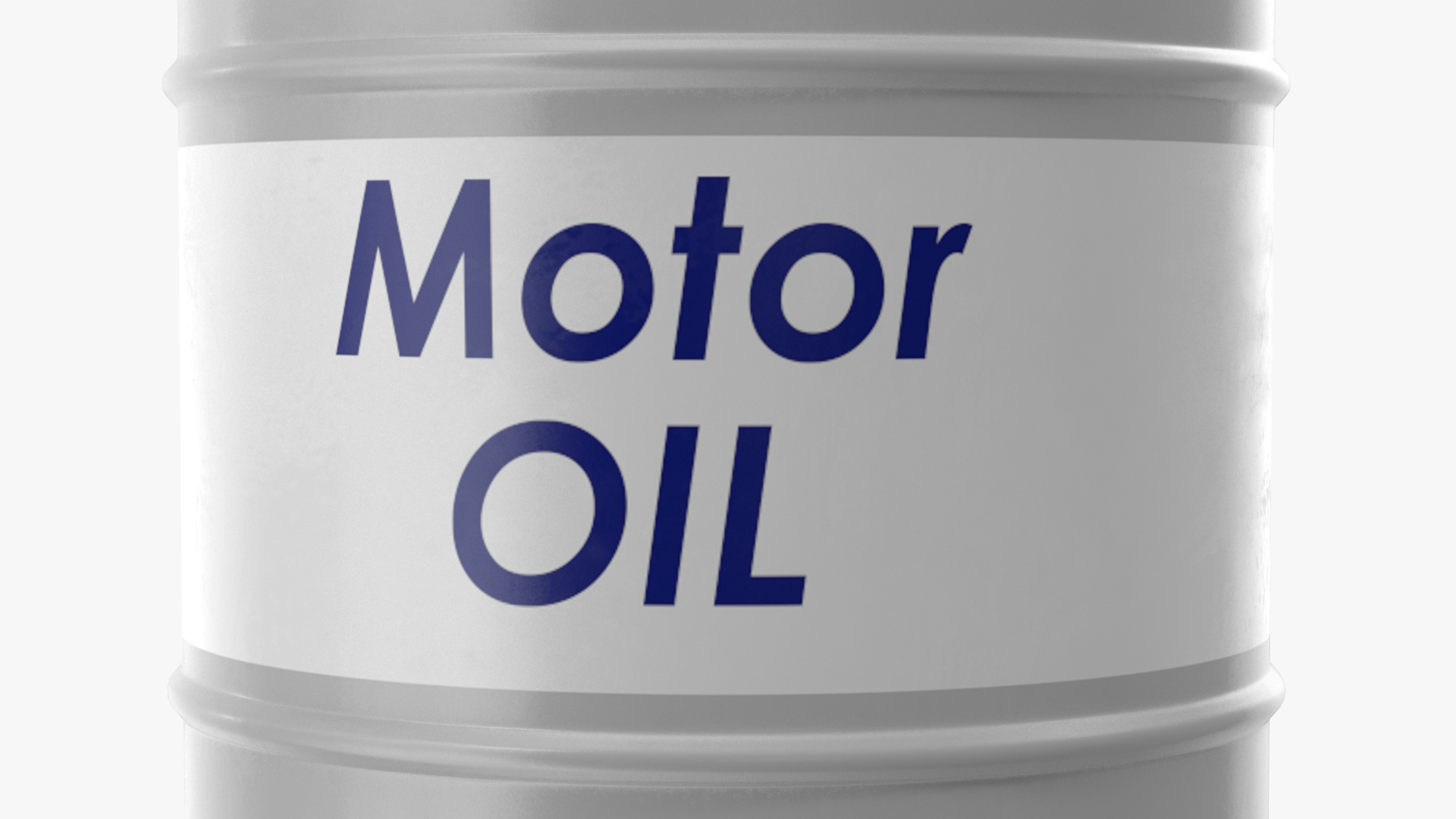 3D Motor Oil Barrel