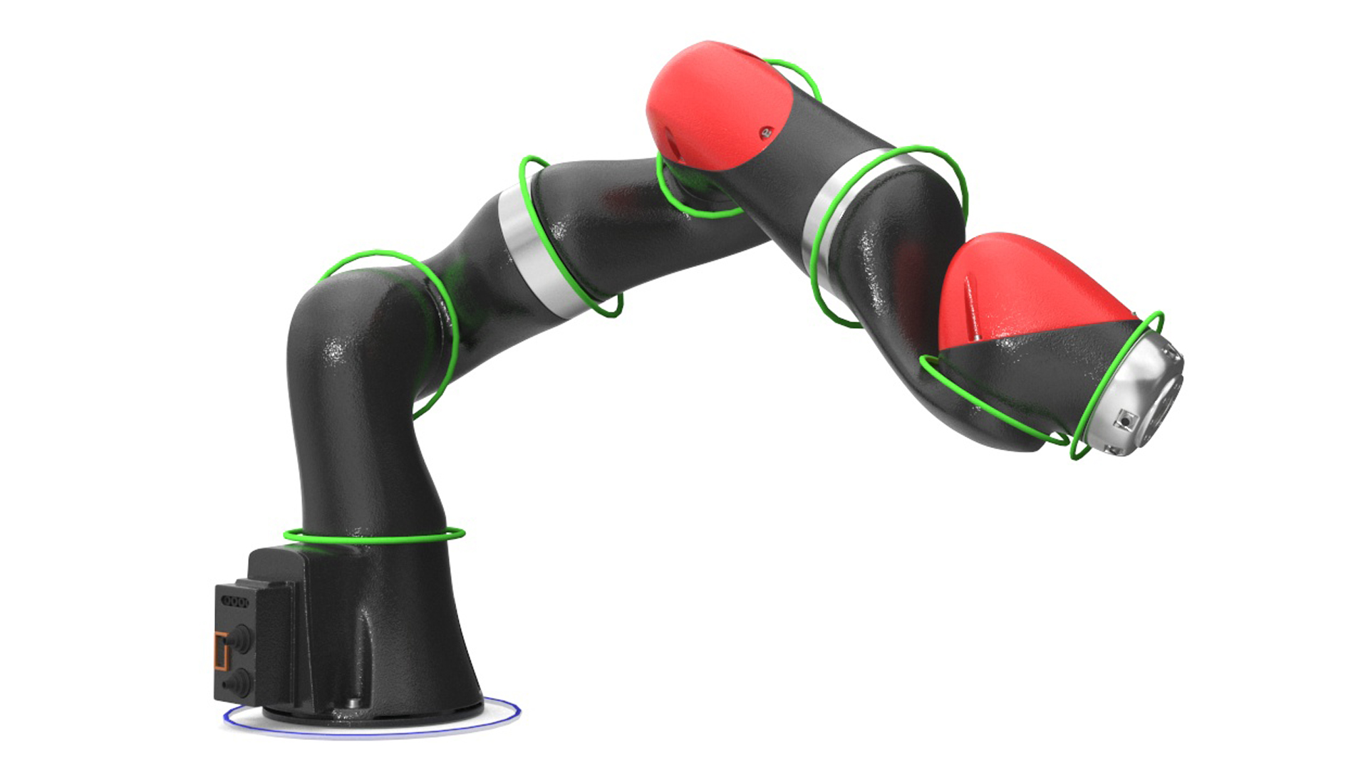 Industrial Robotic Hand Rigged for Maya 3D model