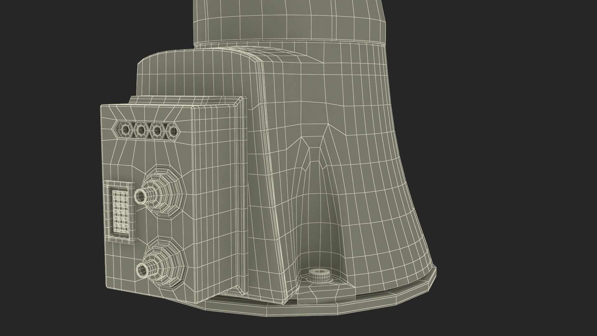 Industrial Robotic Hand Rigged for Maya 3D model