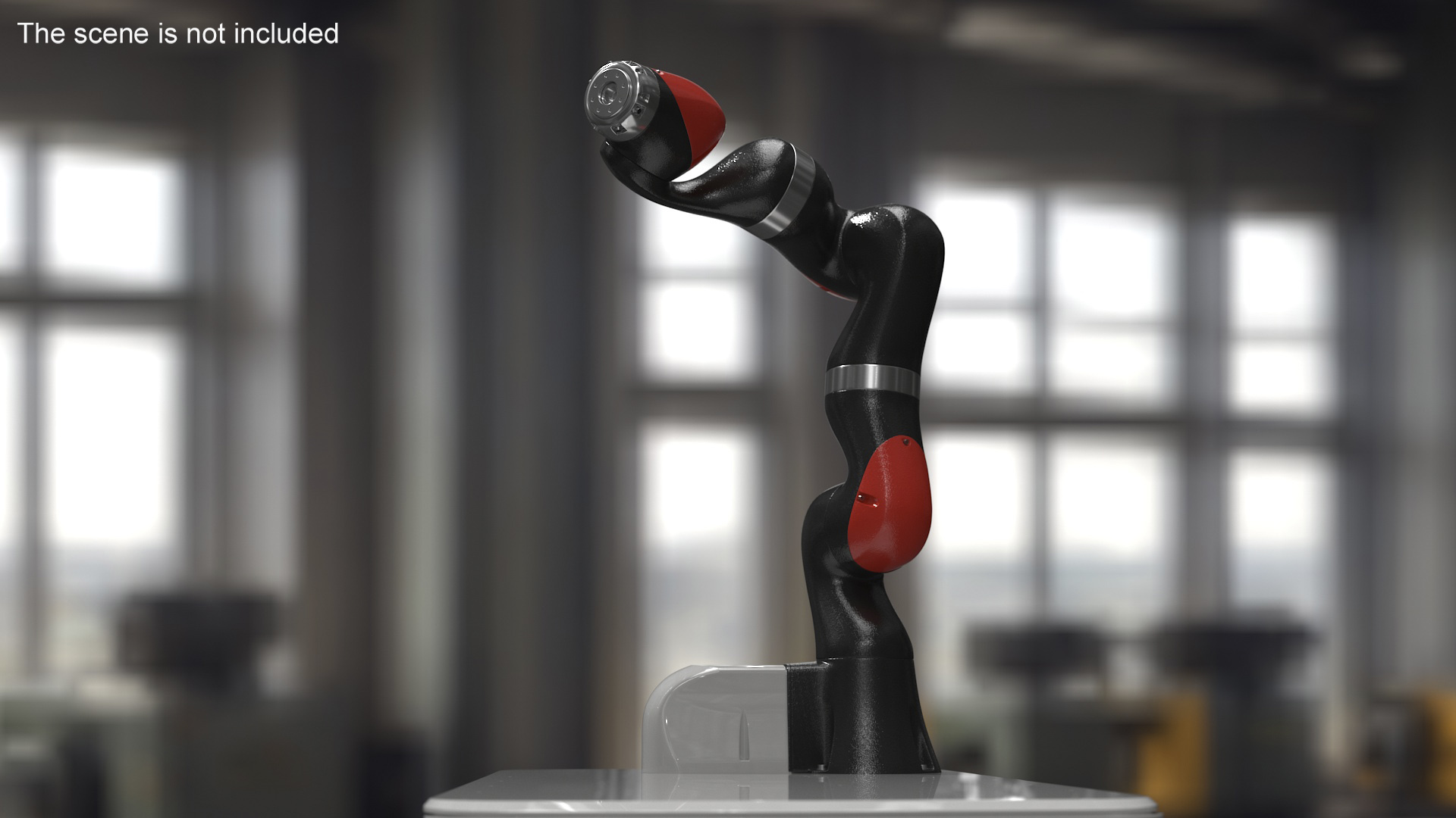 Industrial Robotic Hand Rigged for Maya 3D model