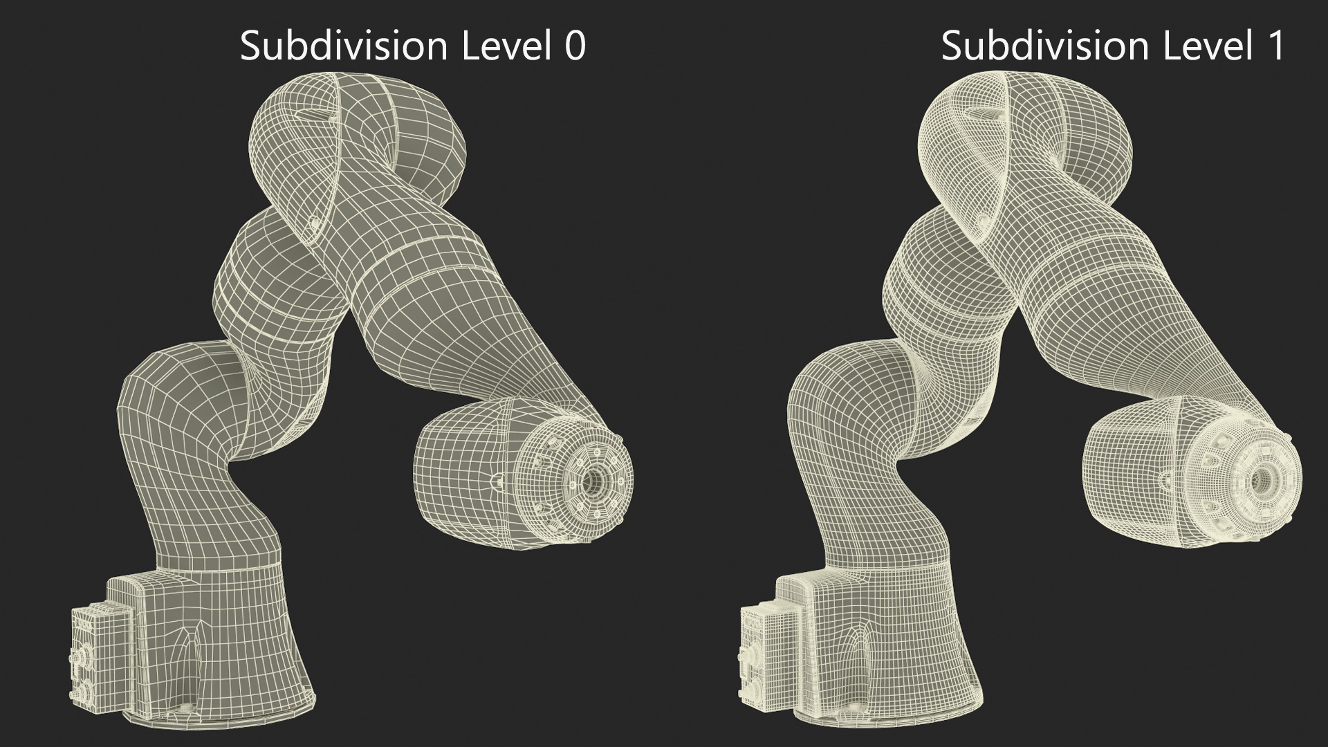 Industrial Robotic Hand Rigged for Maya 3D model