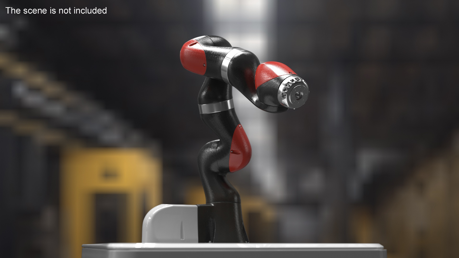 Industrial Robotic Hand Rigged for Maya 3D model