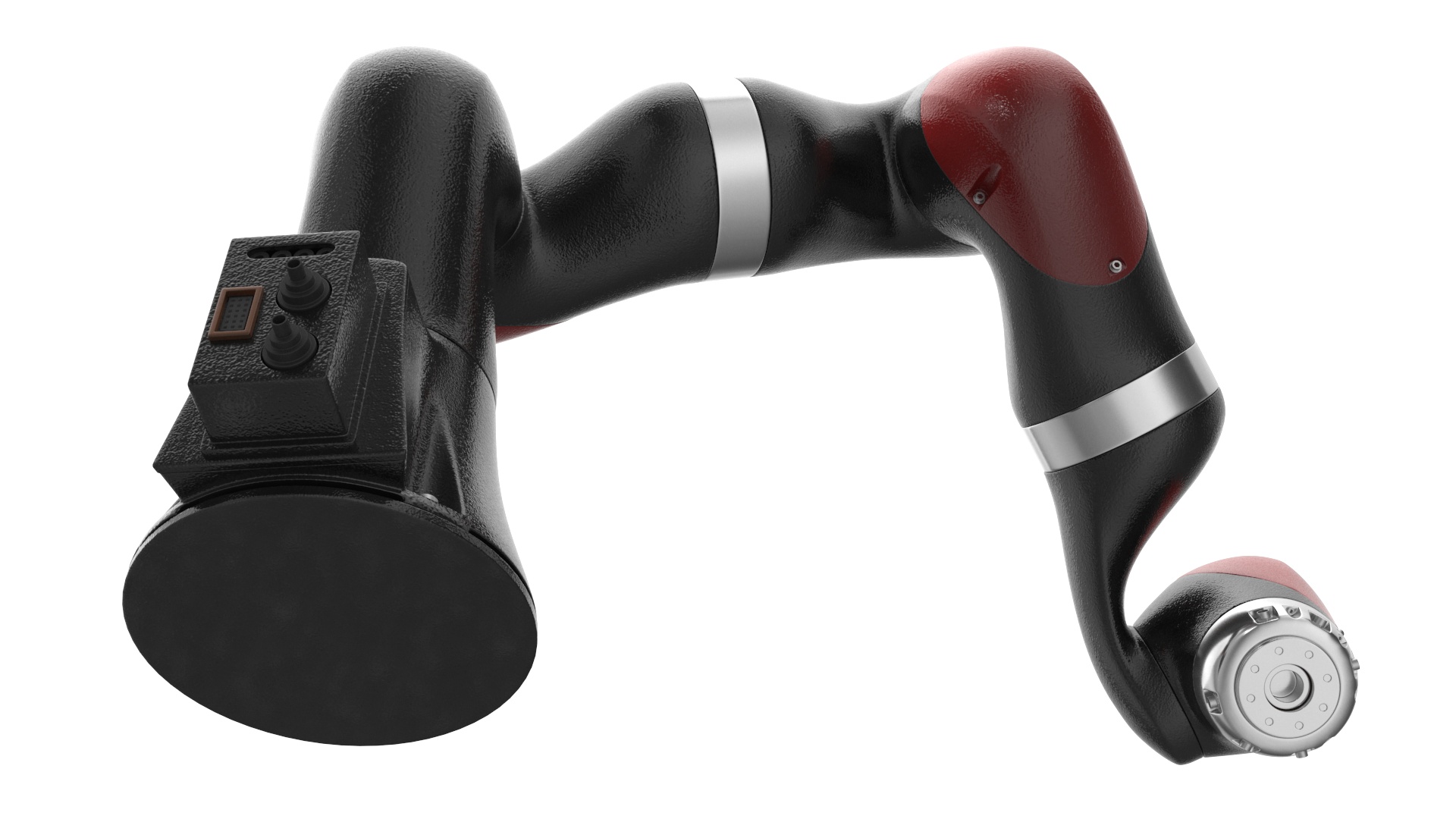 Industrial Robotic Hand Rigged for Maya 3D model