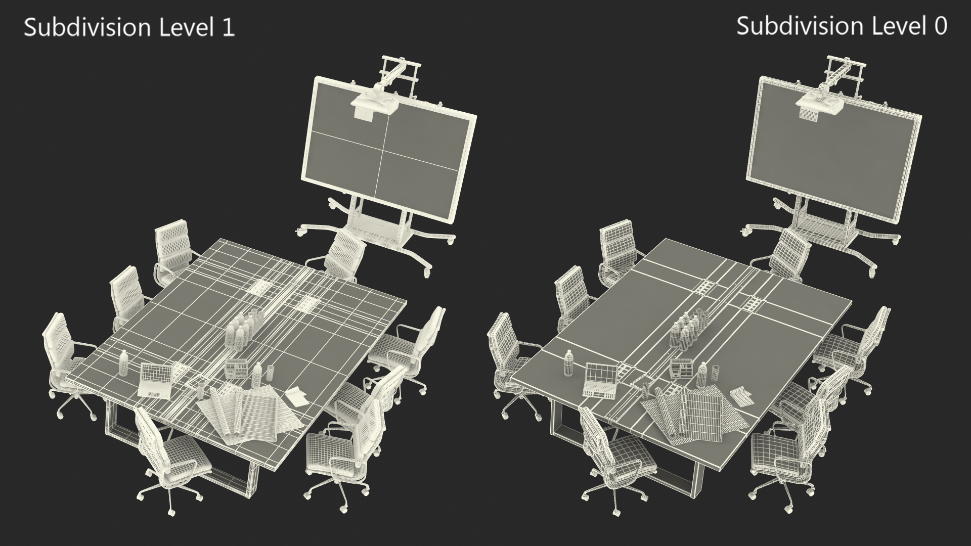 3D Business Meeting Room