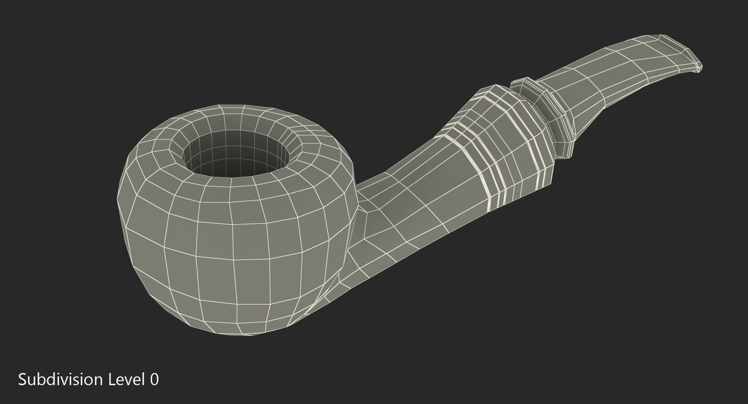 3D model Tobacco Smoking Pipe