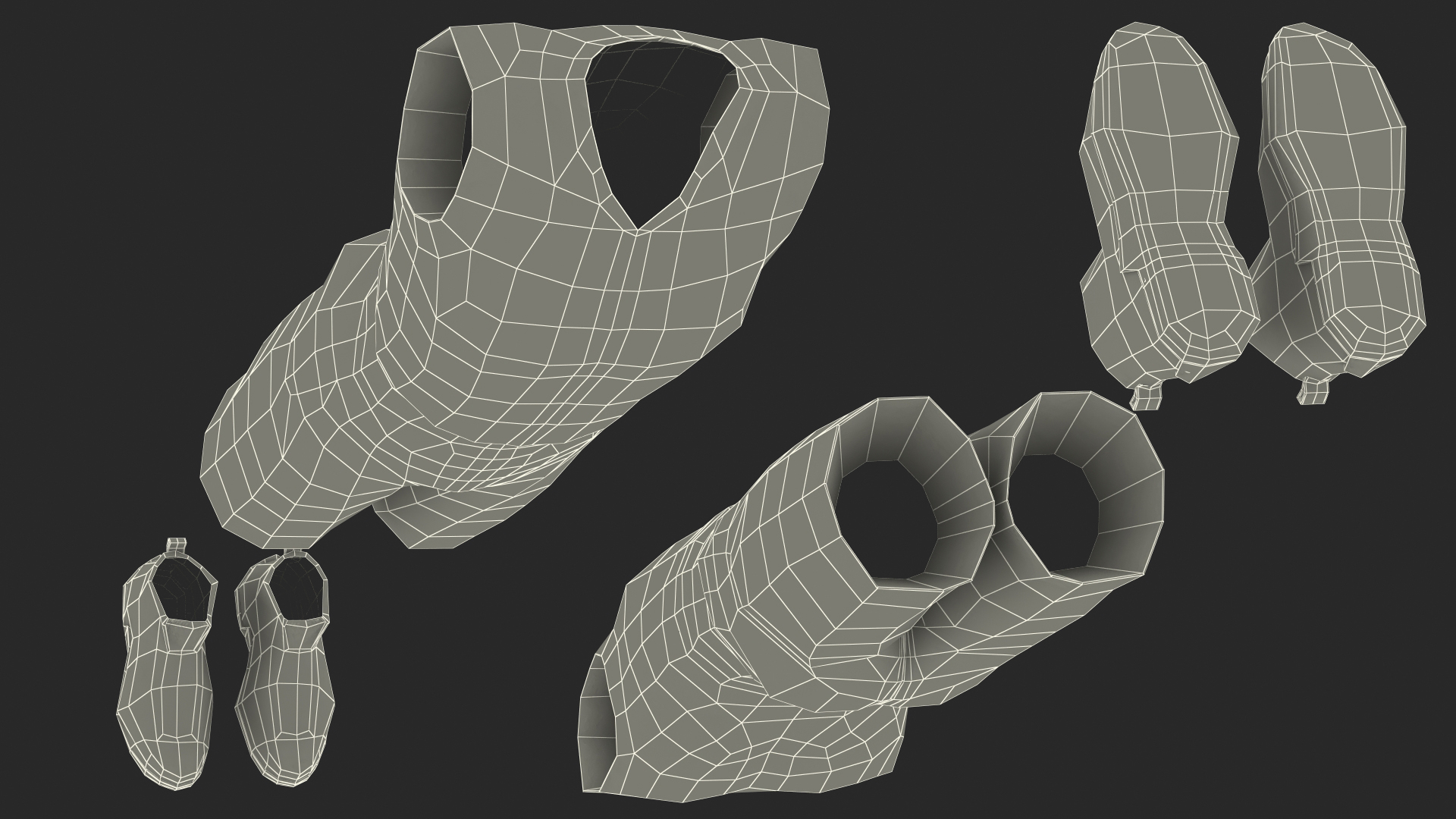 3D Basketball Uniform model