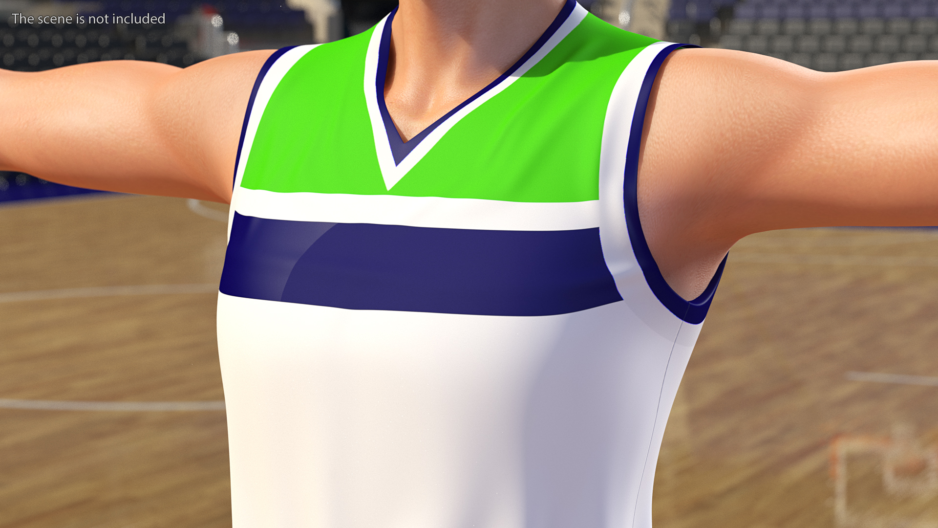 3D Basketball Uniform model