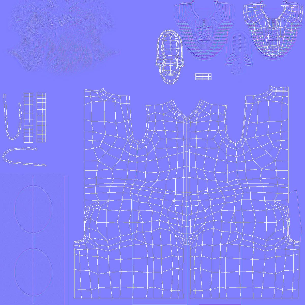 3D Basketball Uniform model