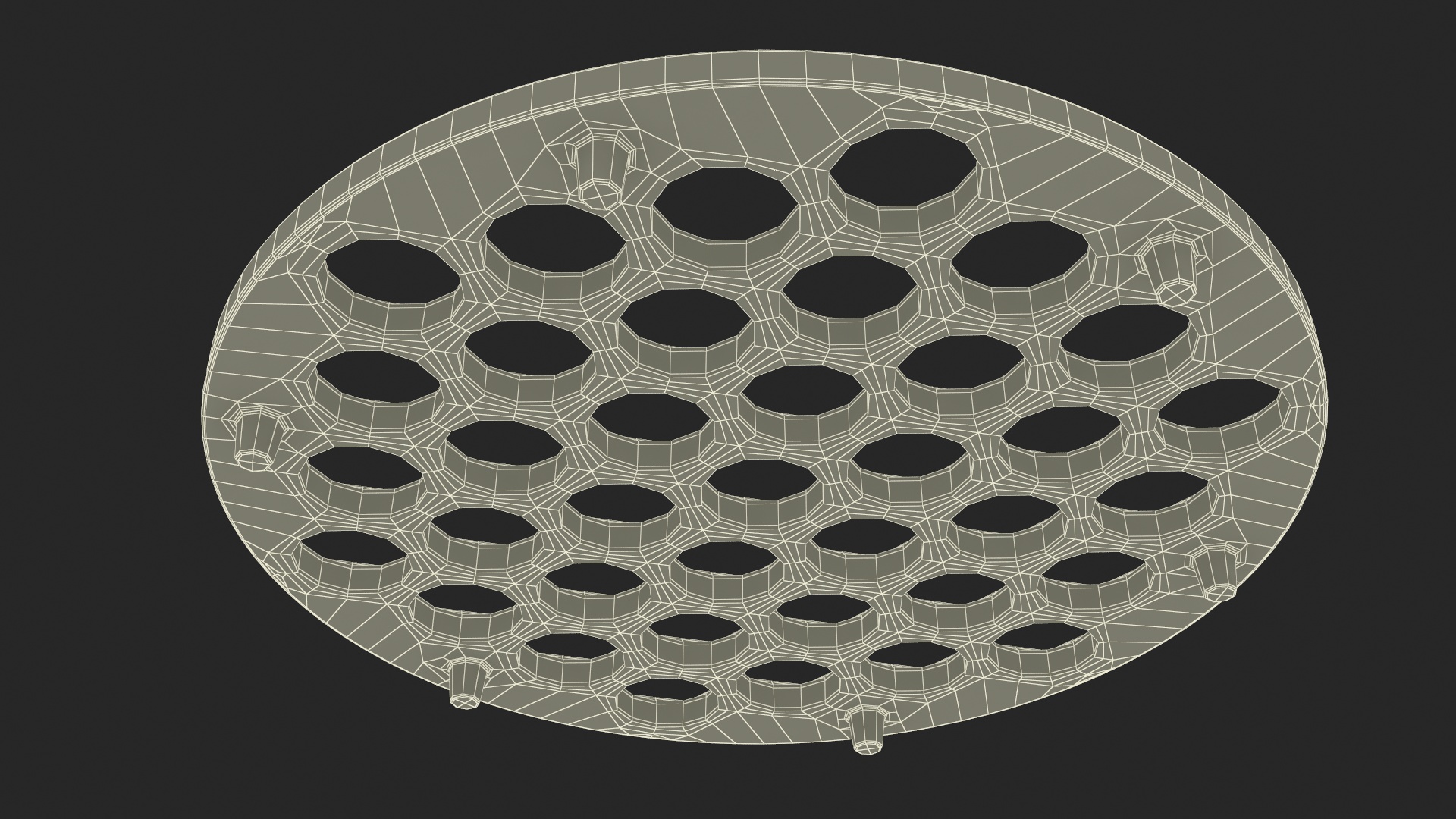 Circle Dumplings Maker Mold 3D