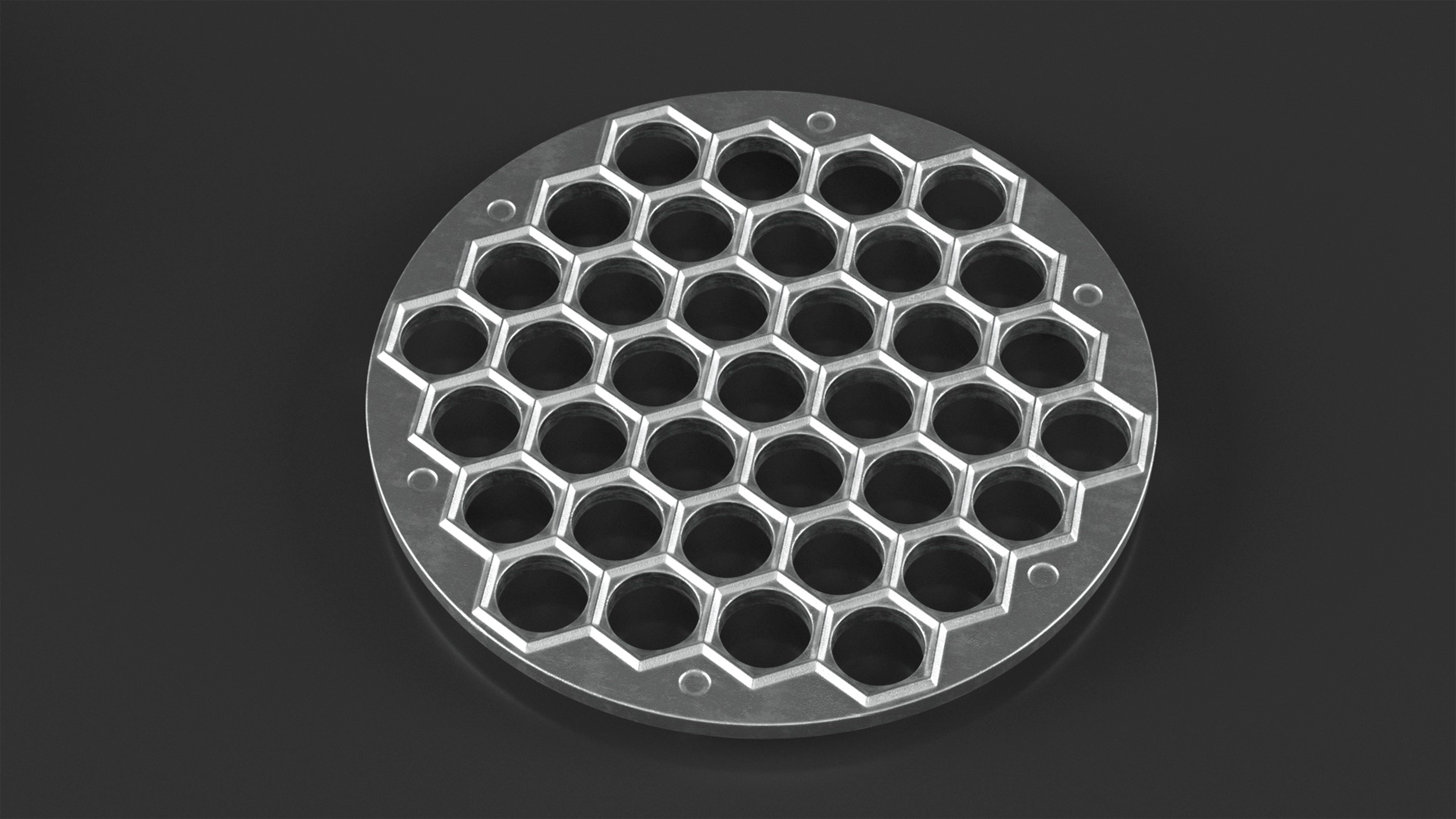Circle Dumplings Maker Mold 3D