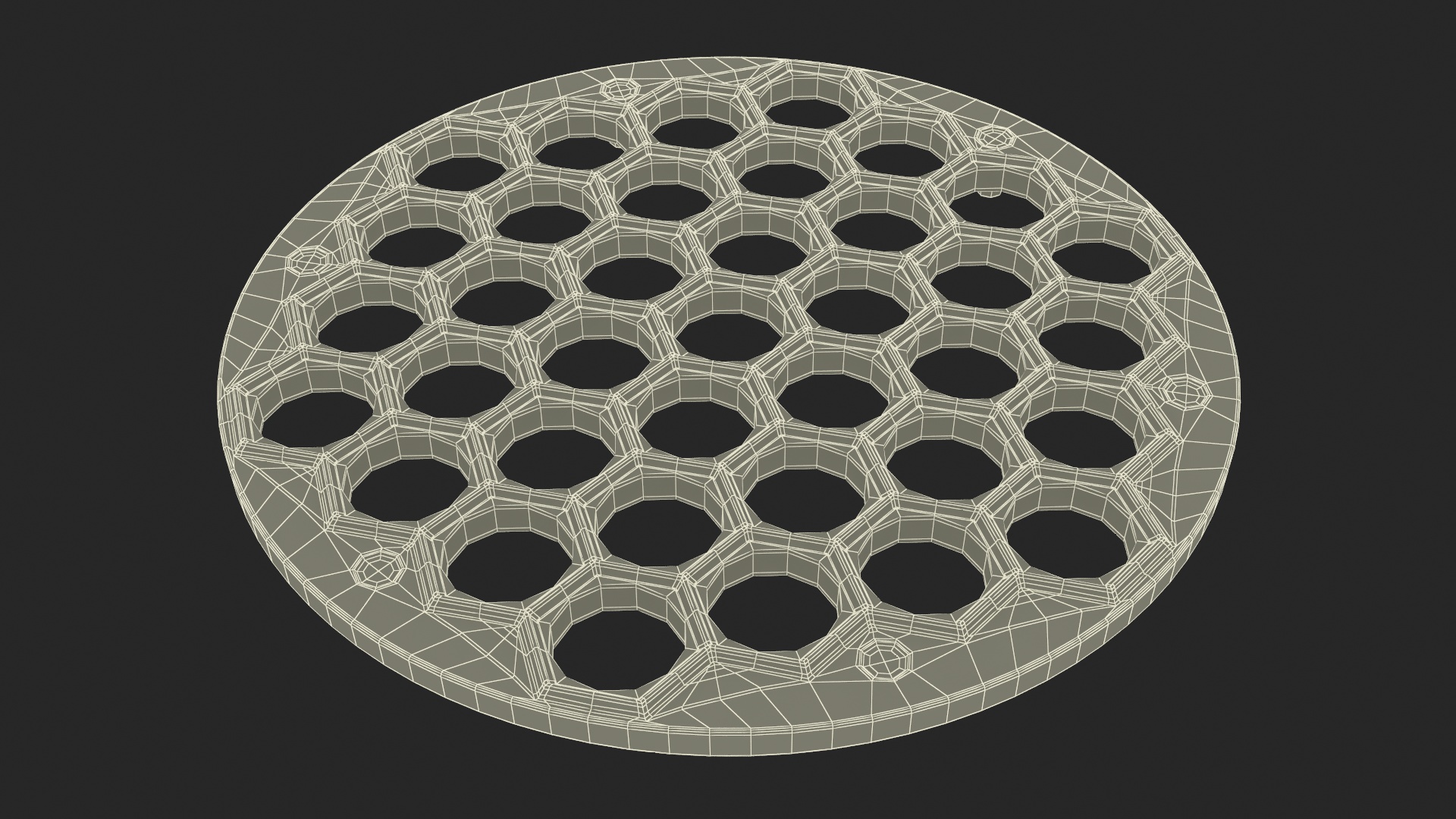Circle Dumplings Maker Mold 3D