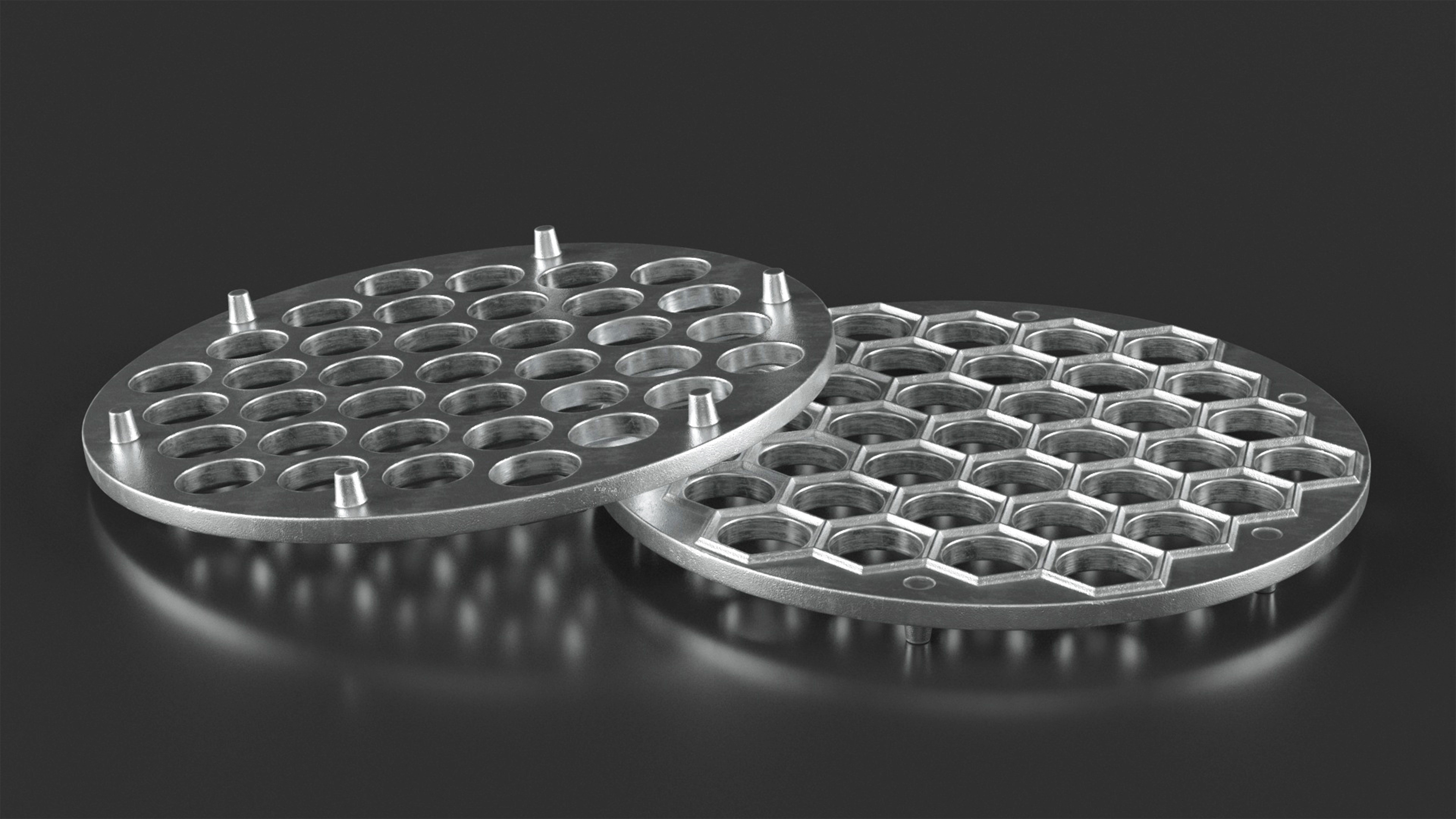 Circle Dumplings Maker Mold 3D