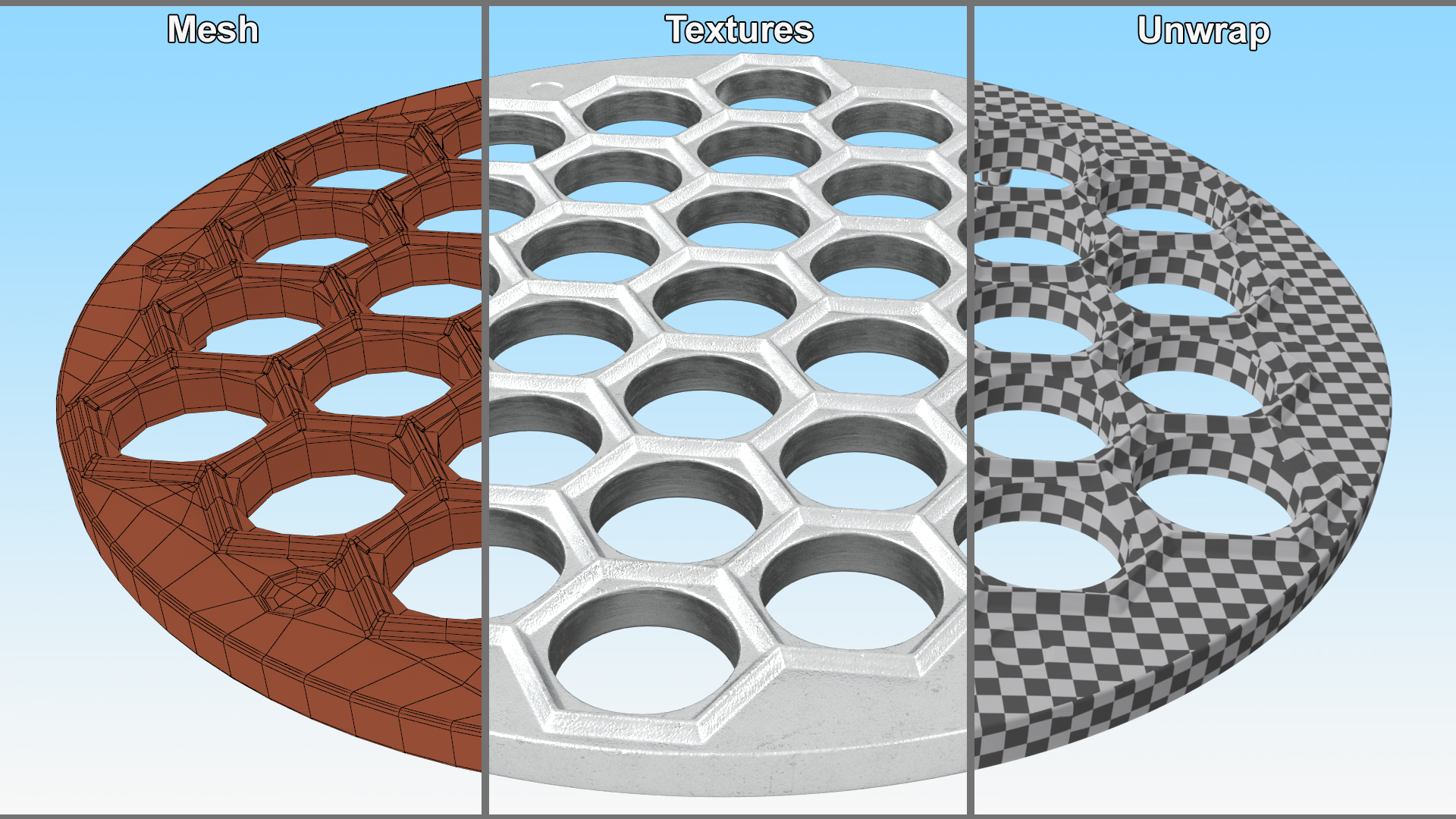 Circle Dumplings Maker Mold 3D