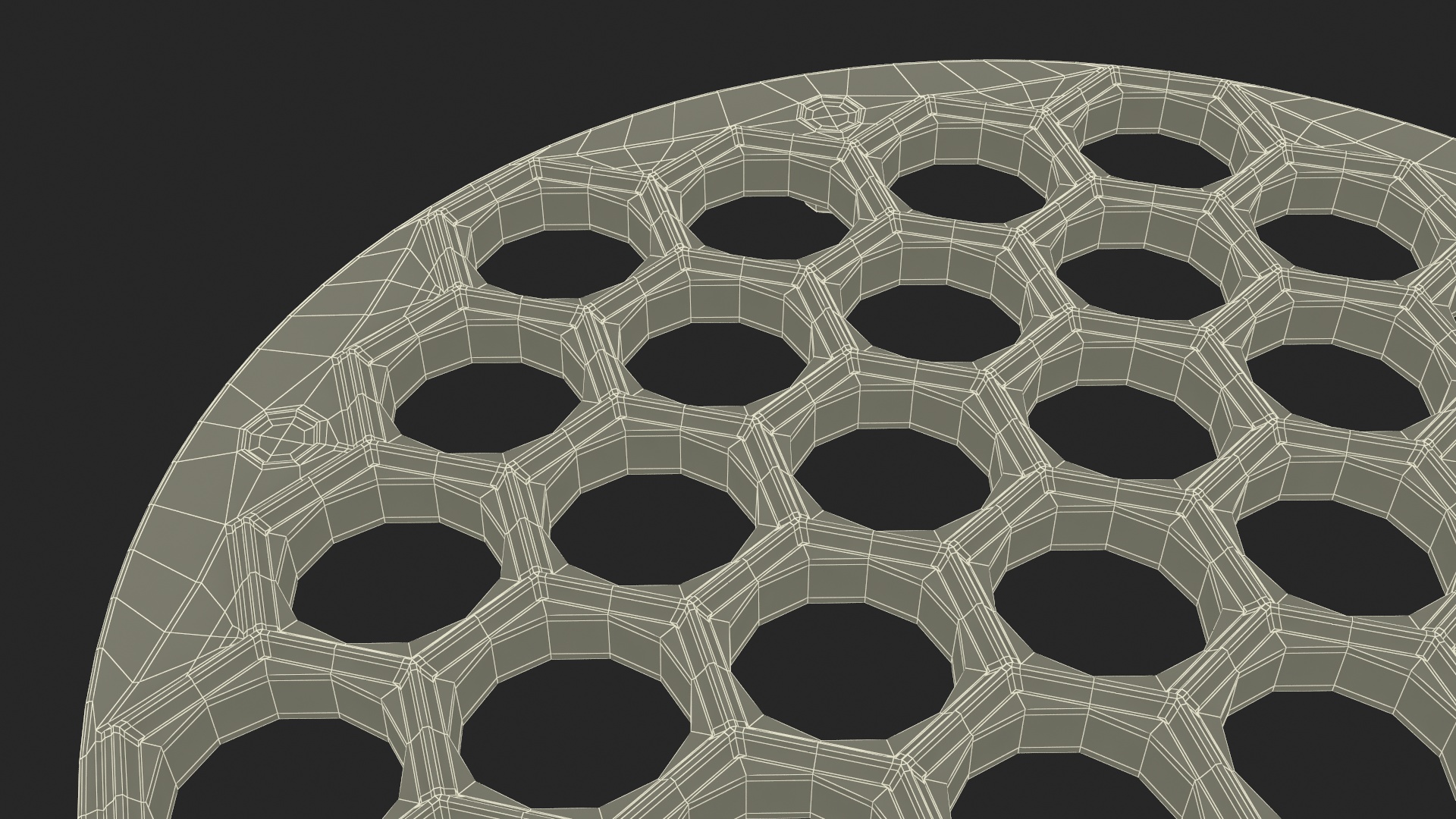 Circle Dumplings Maker Mold 3D
