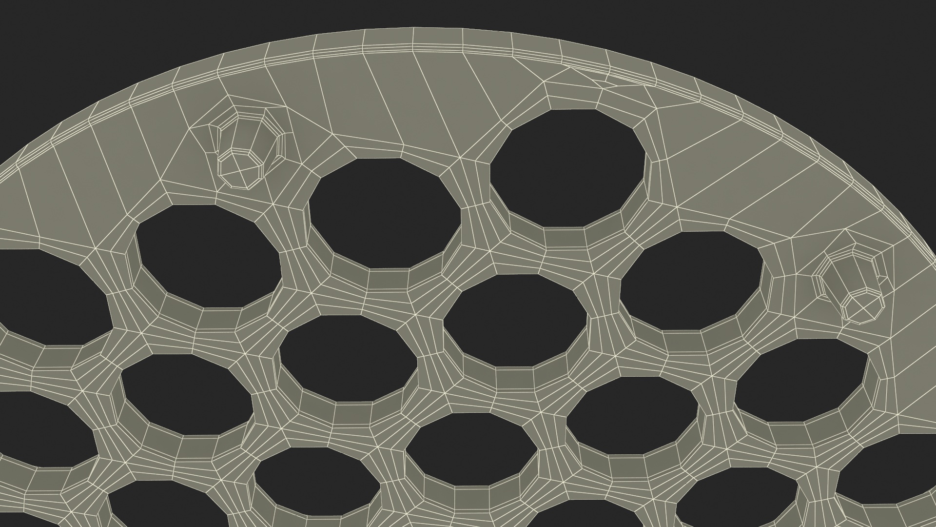 Circle Dumplings Maker Mold 3D