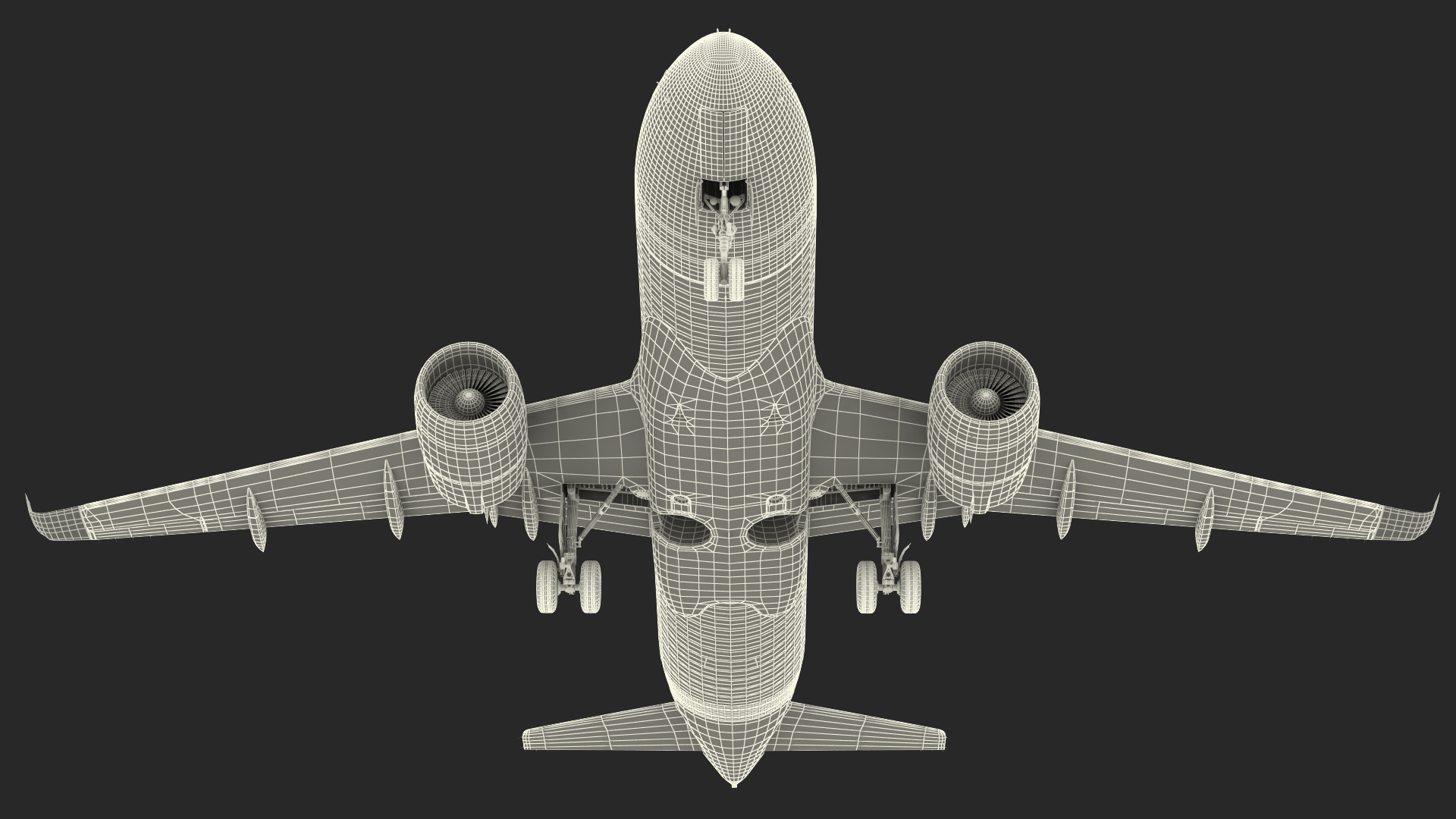 3D Airbus A220 100 Detailed Interior Generic