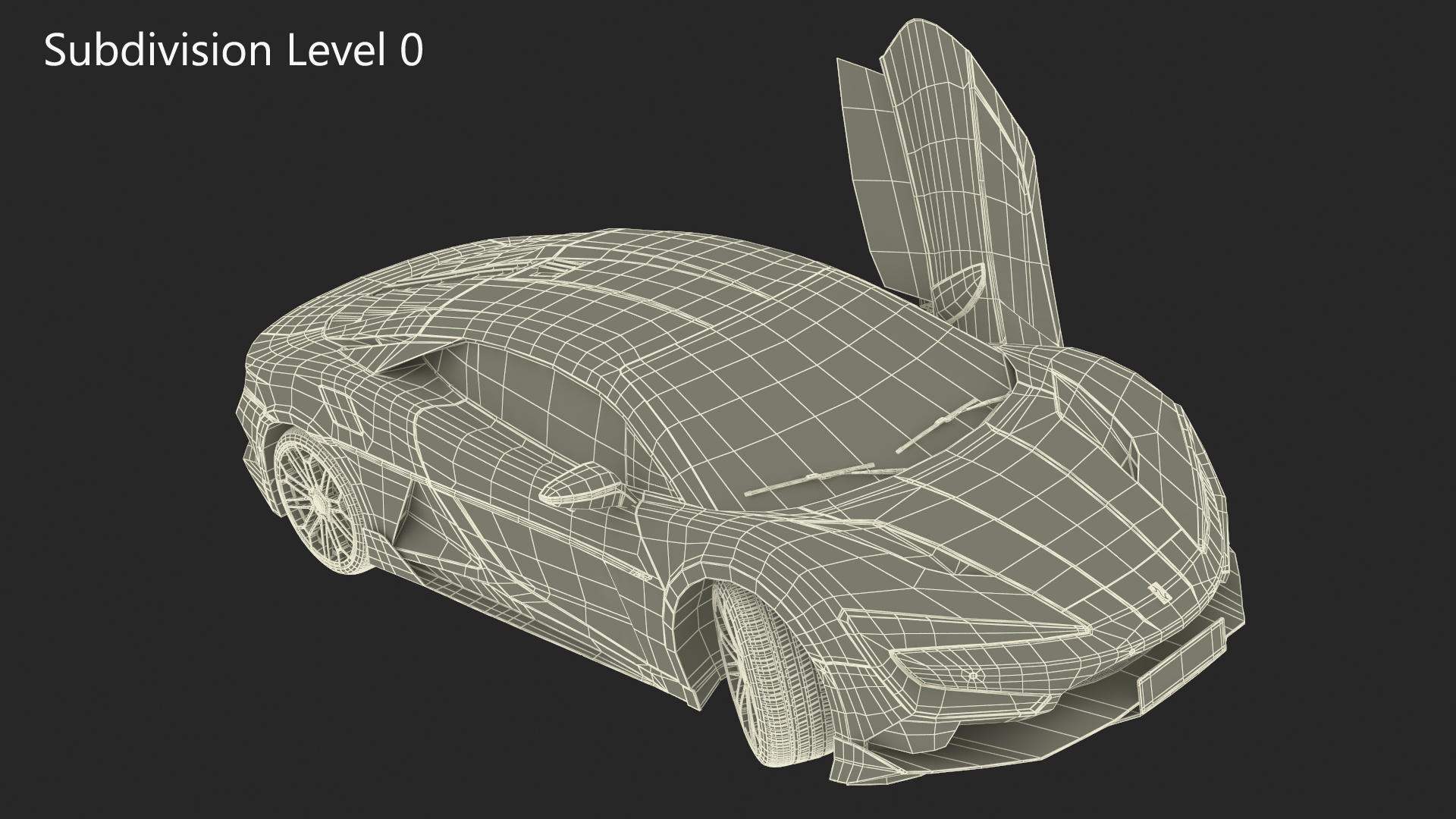 3D BYD Yangwang U9 Silver Supercar Rigged model