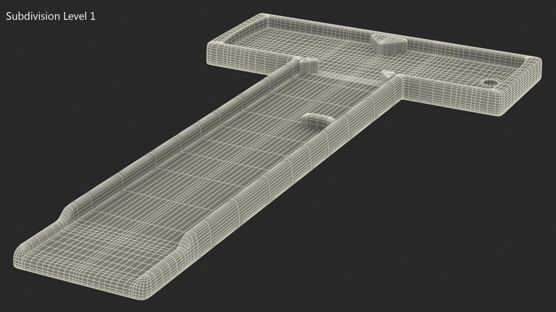 Minigolf 35 Portable Course Hole 5 3D model