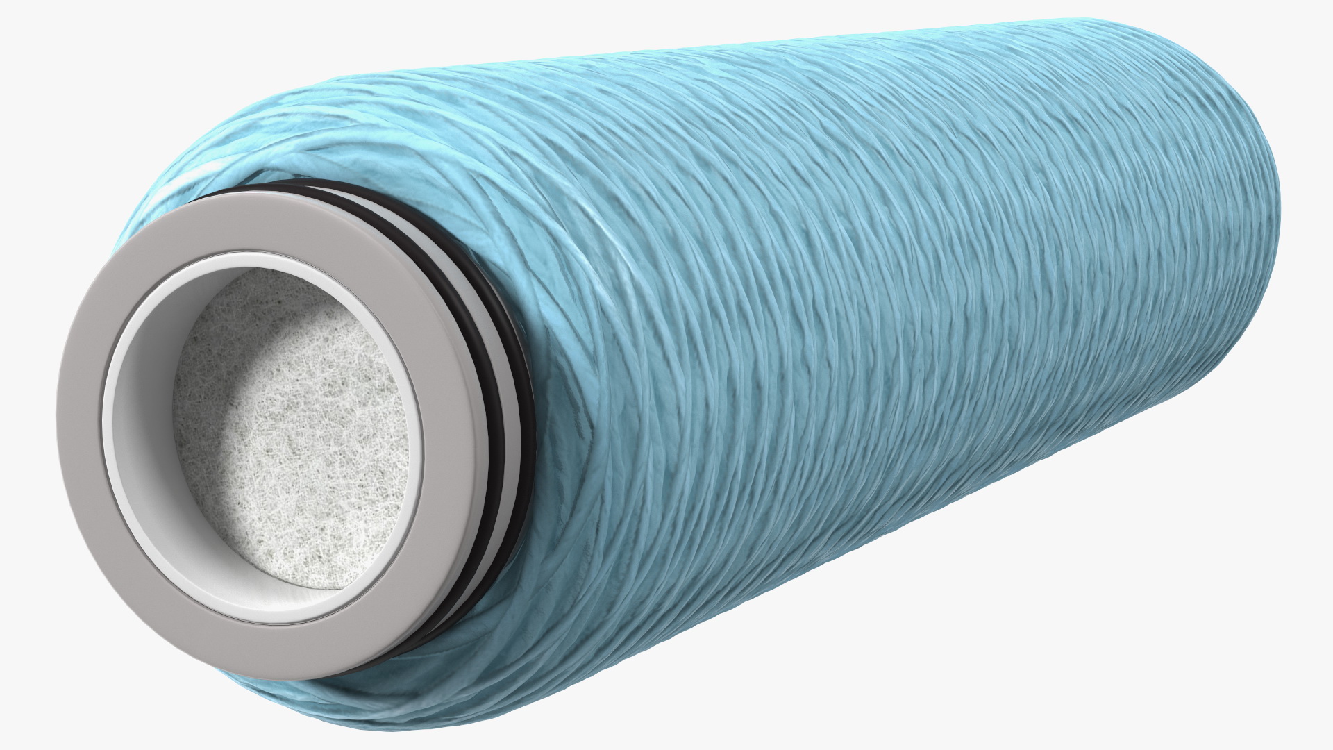 3D Wound Polypropylene Wire Filter Cartridge Blue