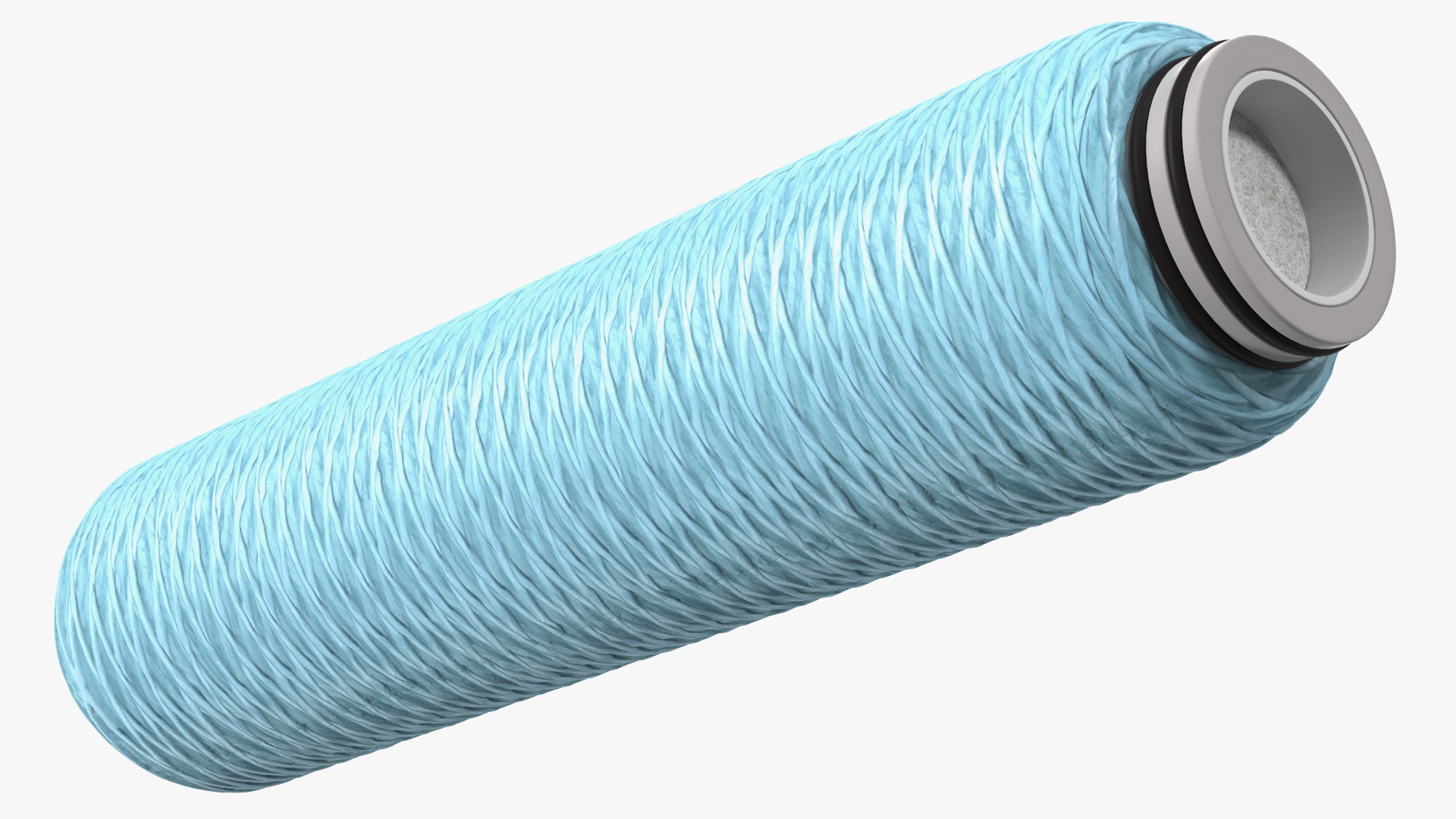 3D Wound Polypropylene Wire Filter Cartridge Blue