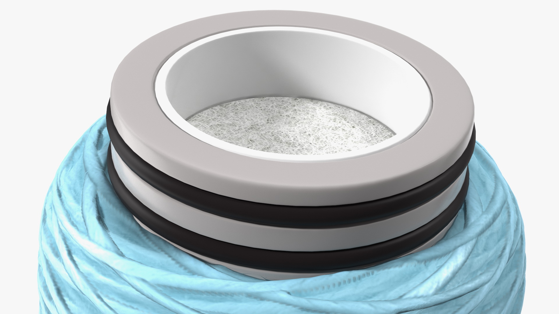 3D Wound Polypropylene Wire Filter Cartridge Blue