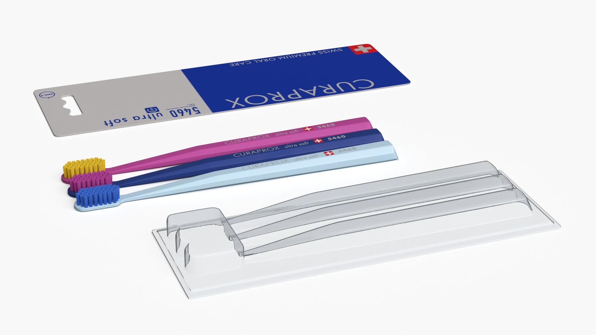 Curaprox 5460 Toothbrush Pack Multicolor