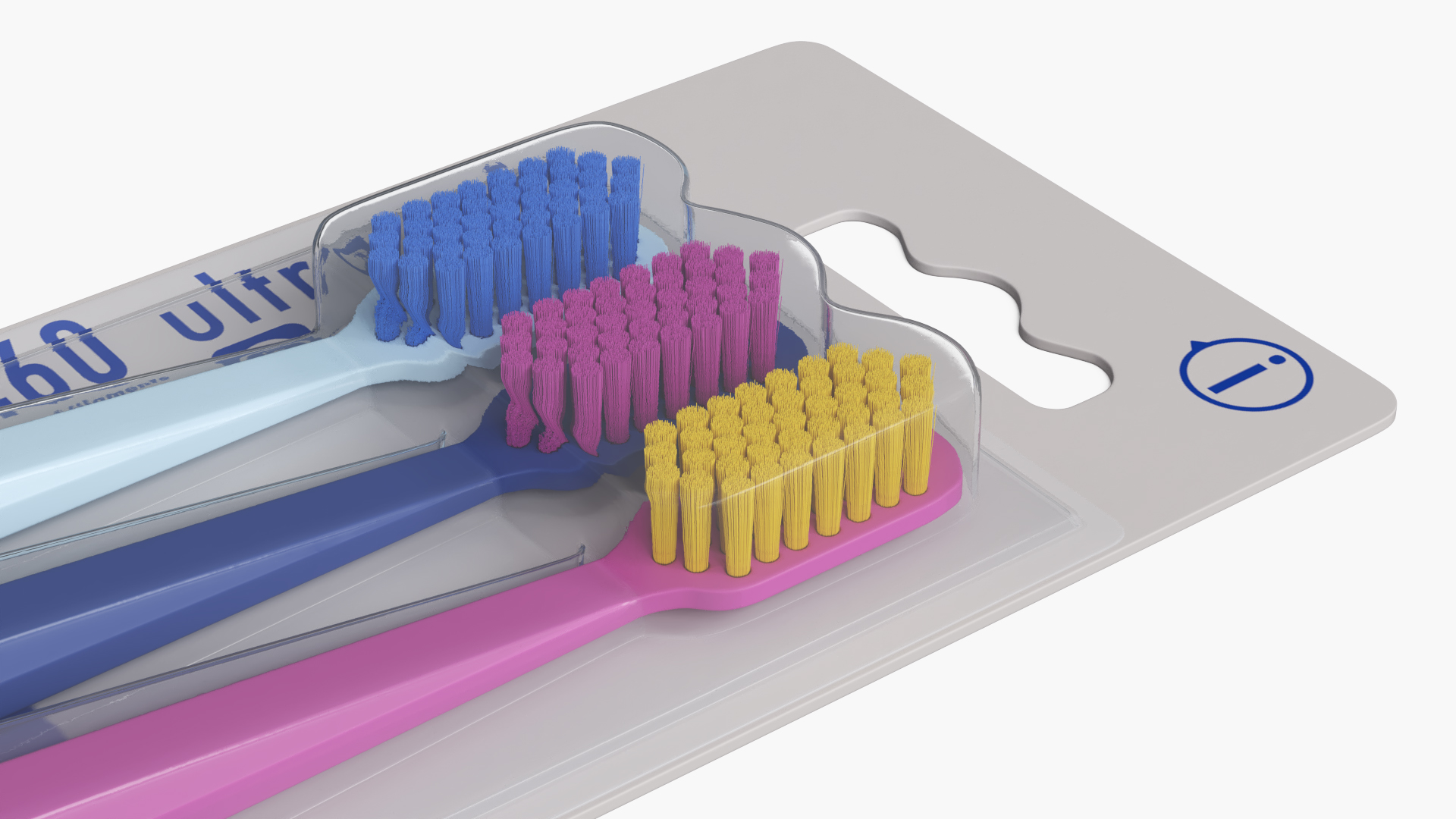 Curaprox 5460 Toothbrush Pack Multicolor, view 5