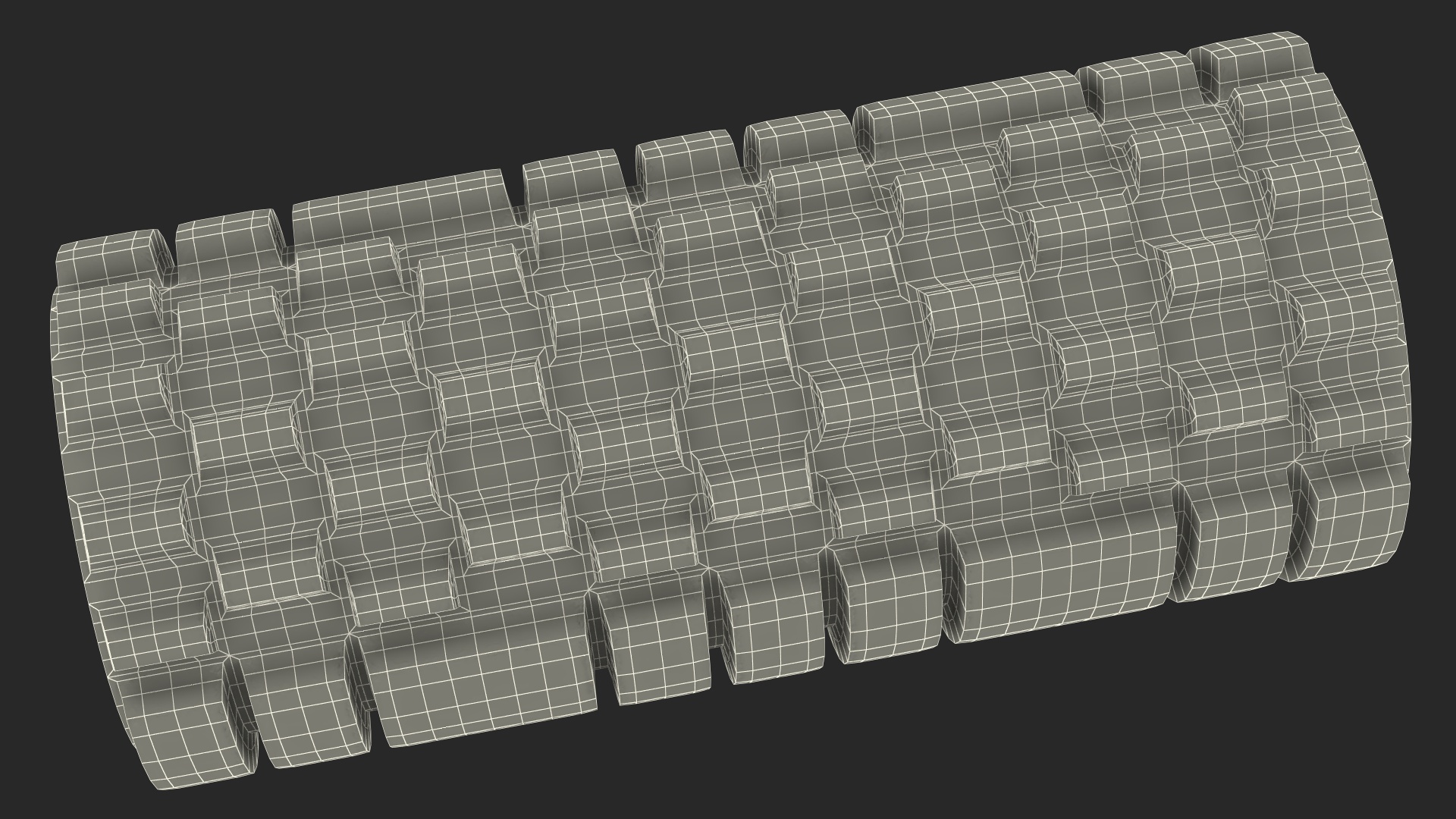 Massage Foam Roller 3D model