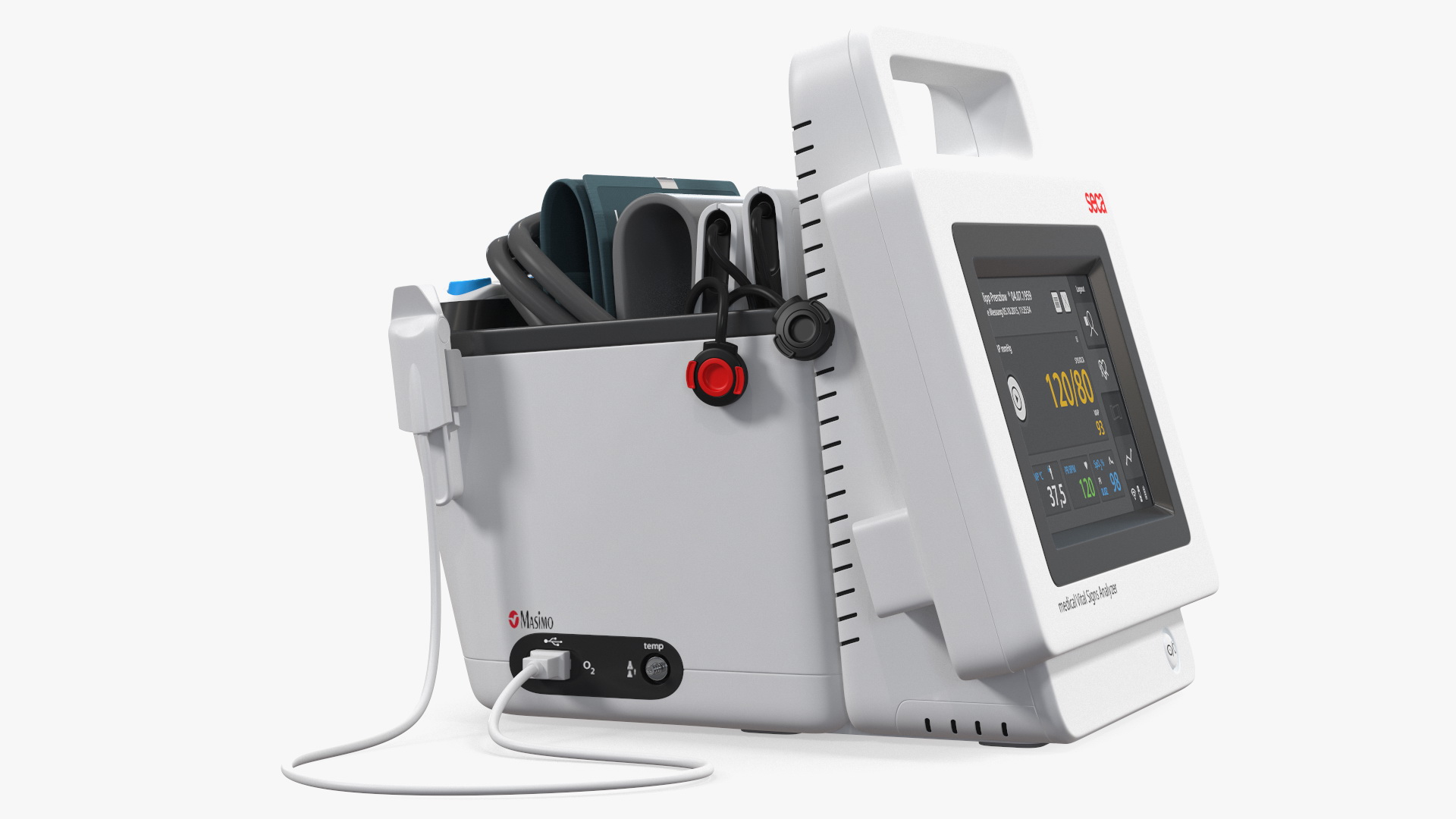 seca mVSA 535 Medical Vital Signs Analyzer 3D