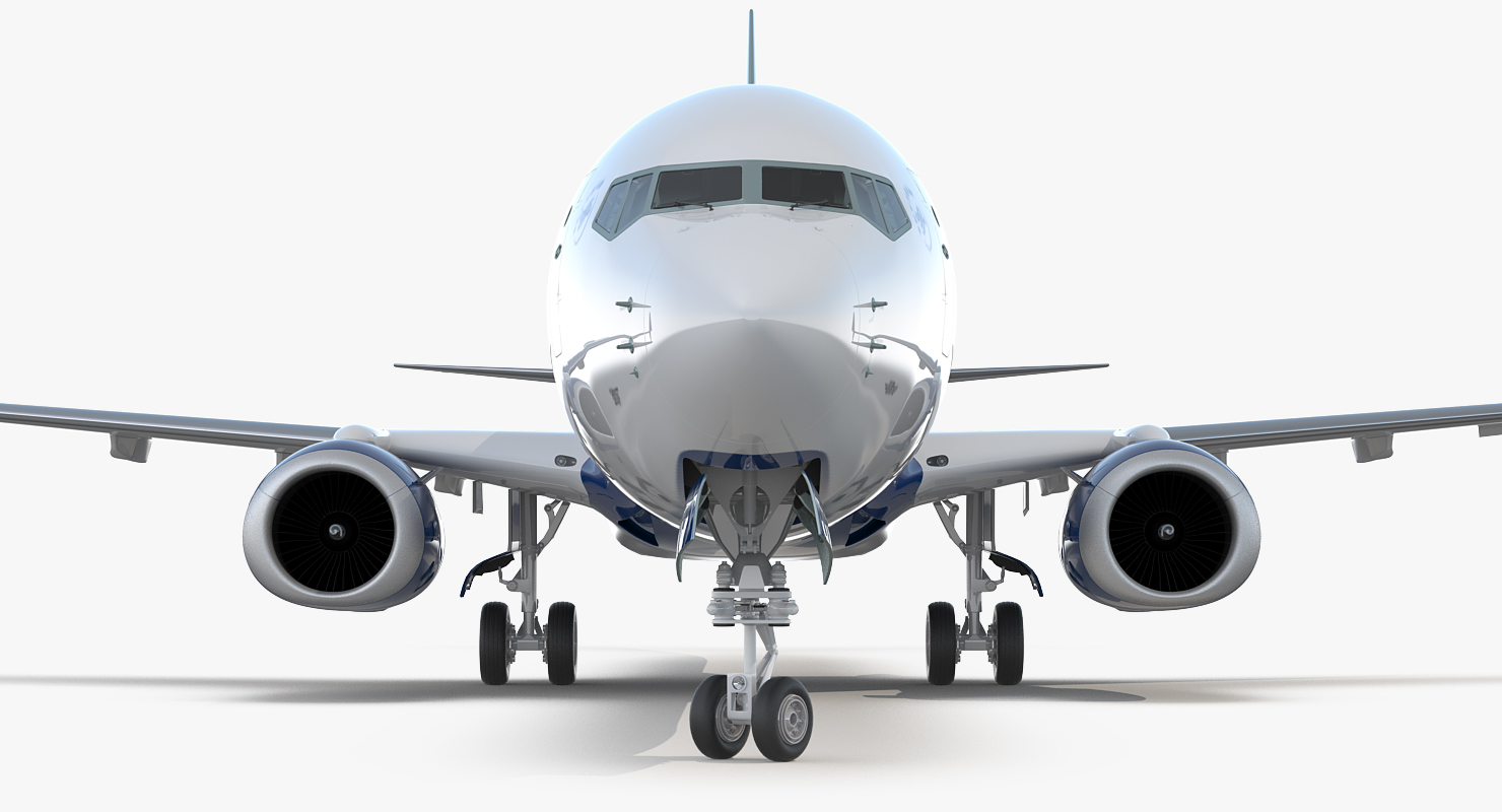 3D Boeing 737 900 with Interior and Cockpit Delta Air Lines Rigged model
