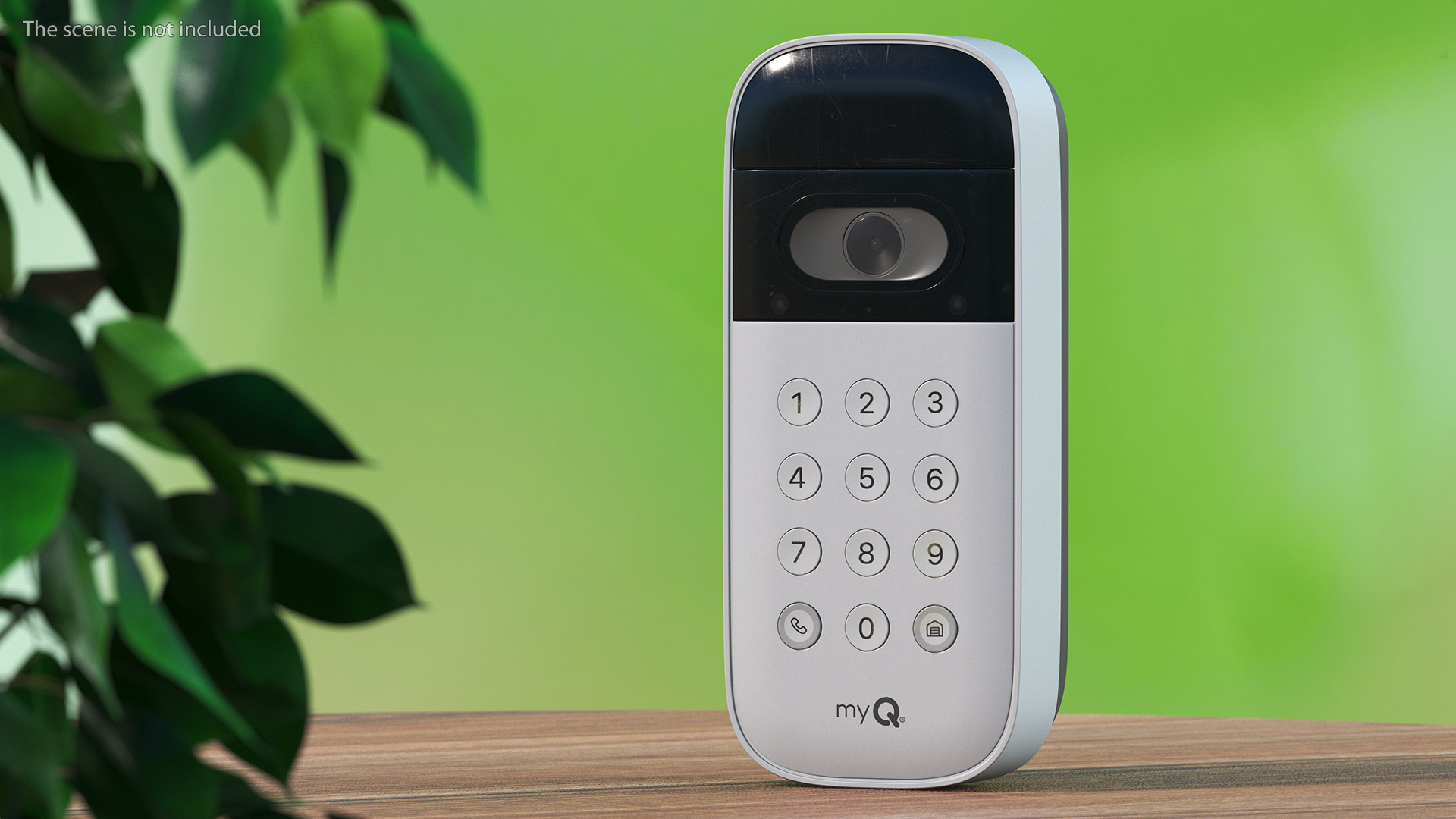3D Smart Garage Keypad with Camera