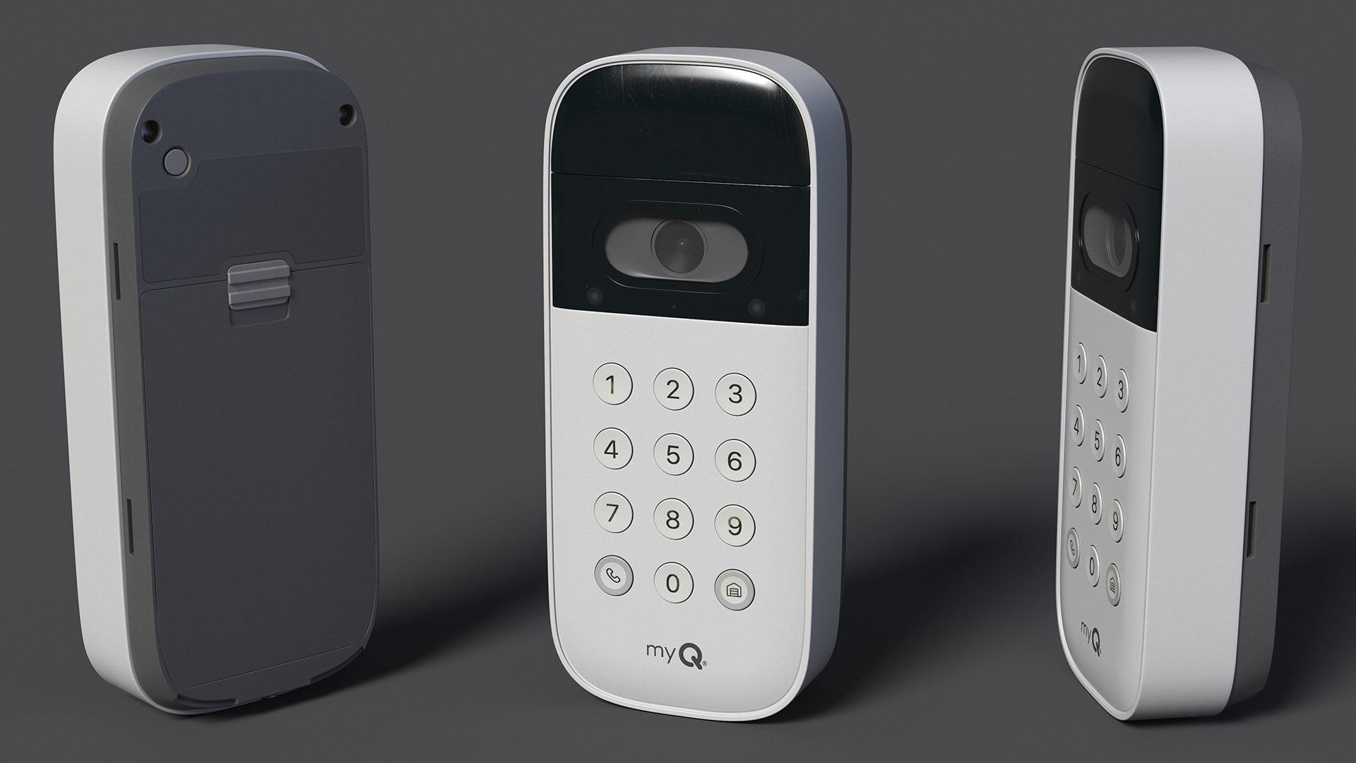 3D Smart Garage Keypad with Camera