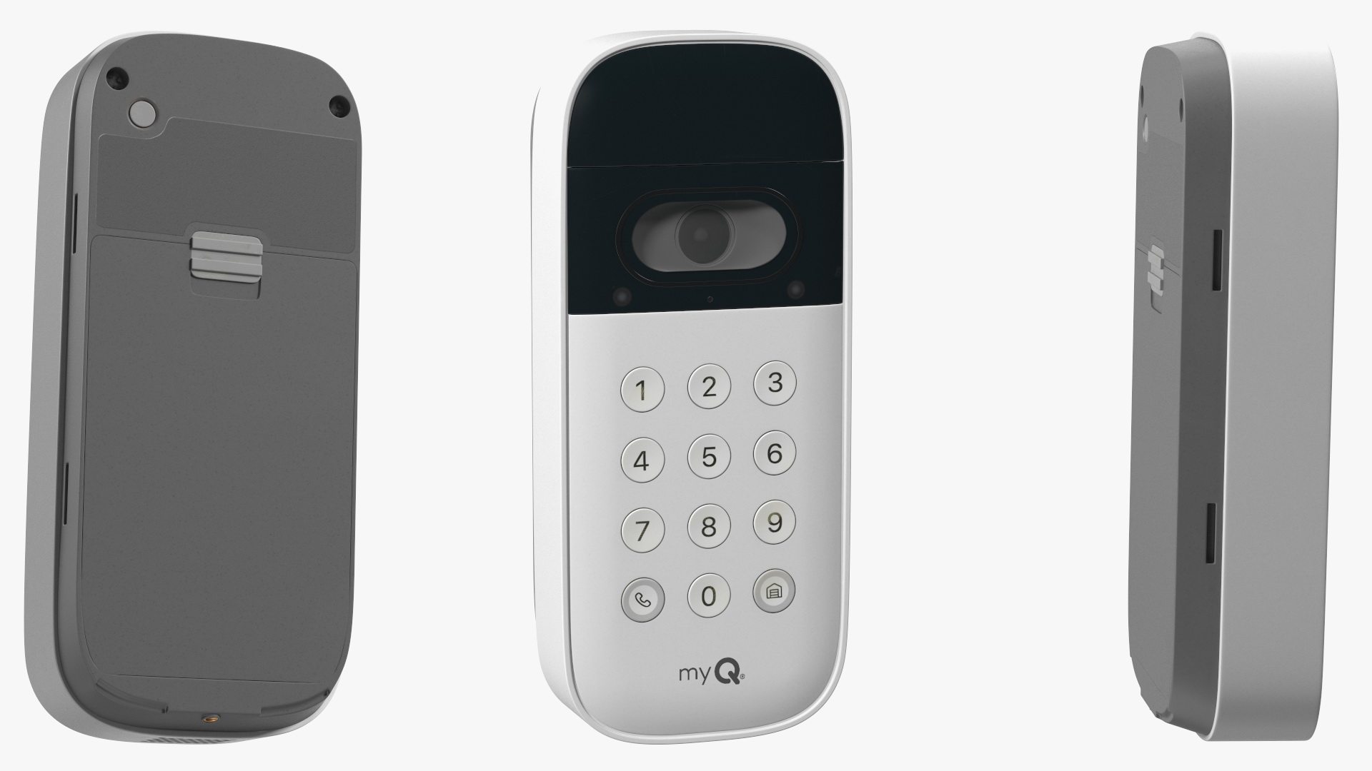 3D Smart Garage Keypad with Camera