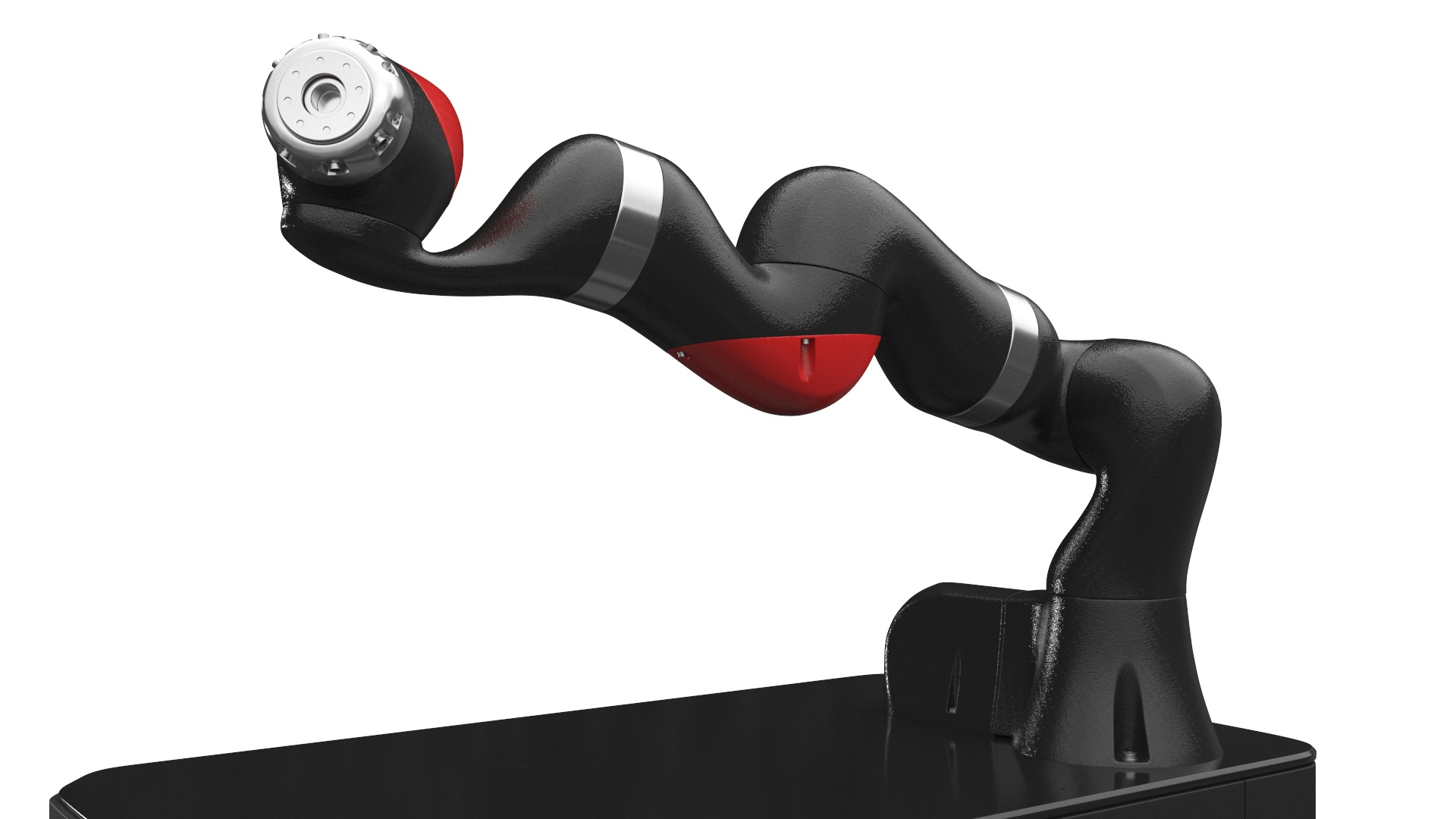 3D Mobile Robot Hand Rigged for Maya model