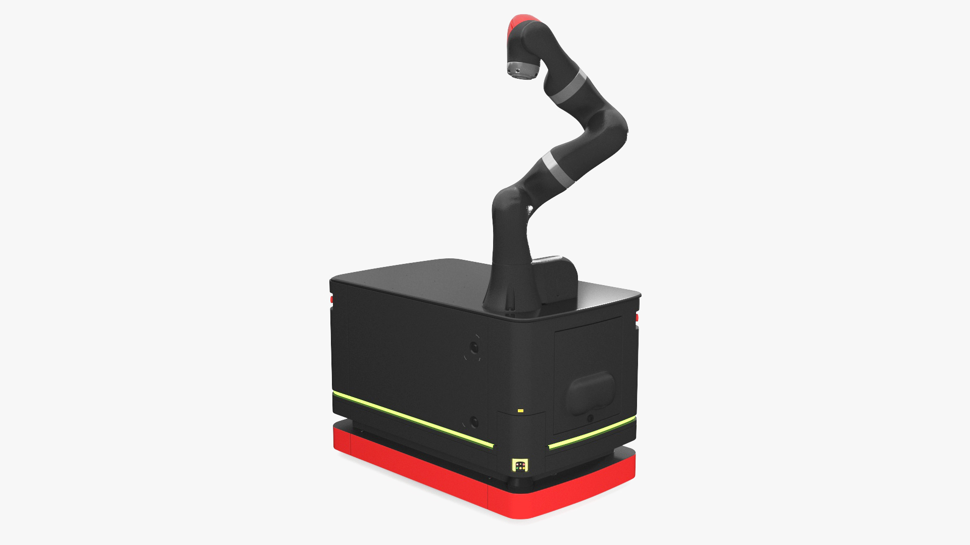 3D Mobile Robot Hand Rigged for Maya model