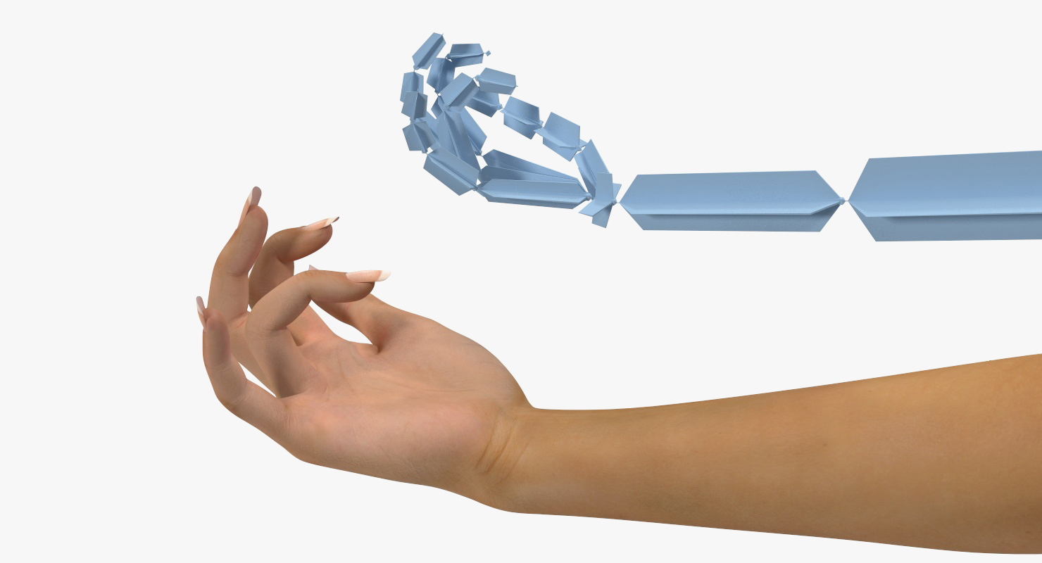 3D model Touch Free Dispenser Generic with Hand Rigged