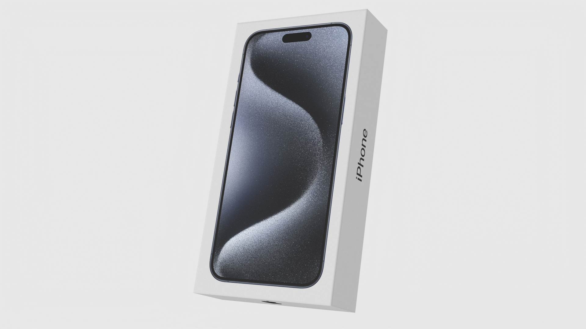 3D model IPhone 15 Yellow Unpacked