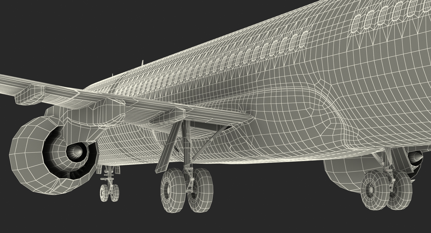 Irkut Airliner MC 21 400 3D model