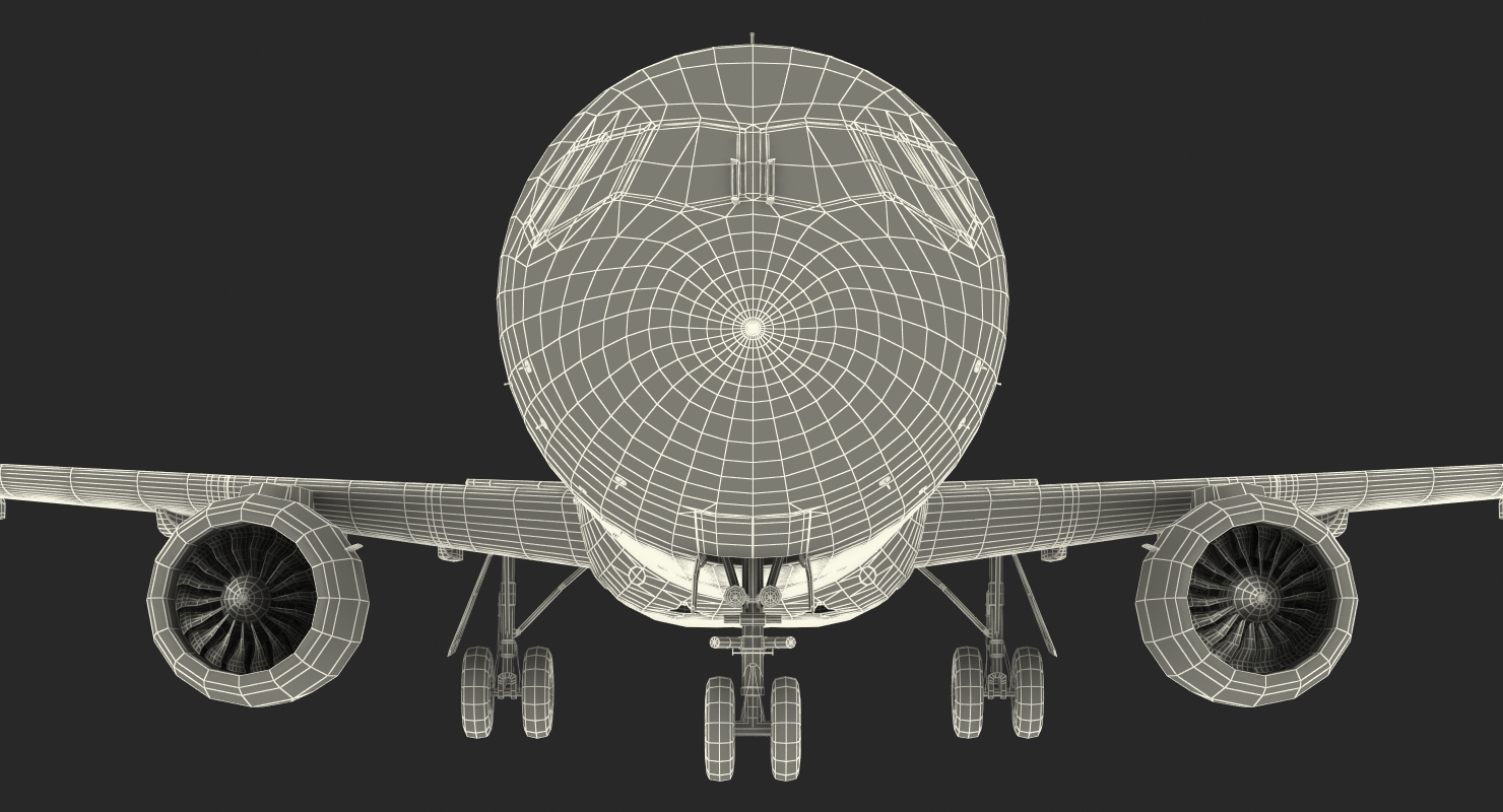Irkut Airliner MC 21 400 3D model