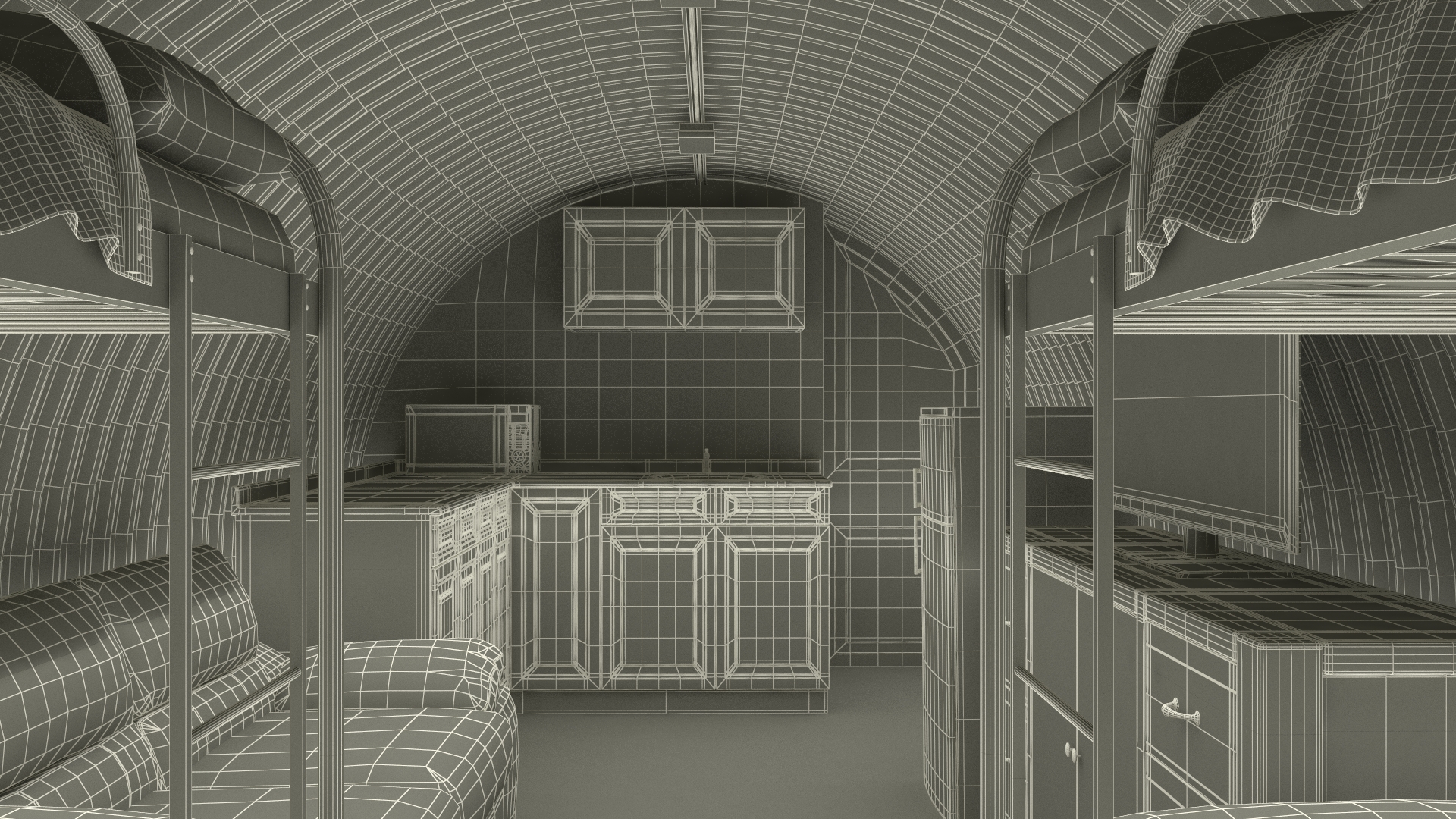 3D Shelter Interior