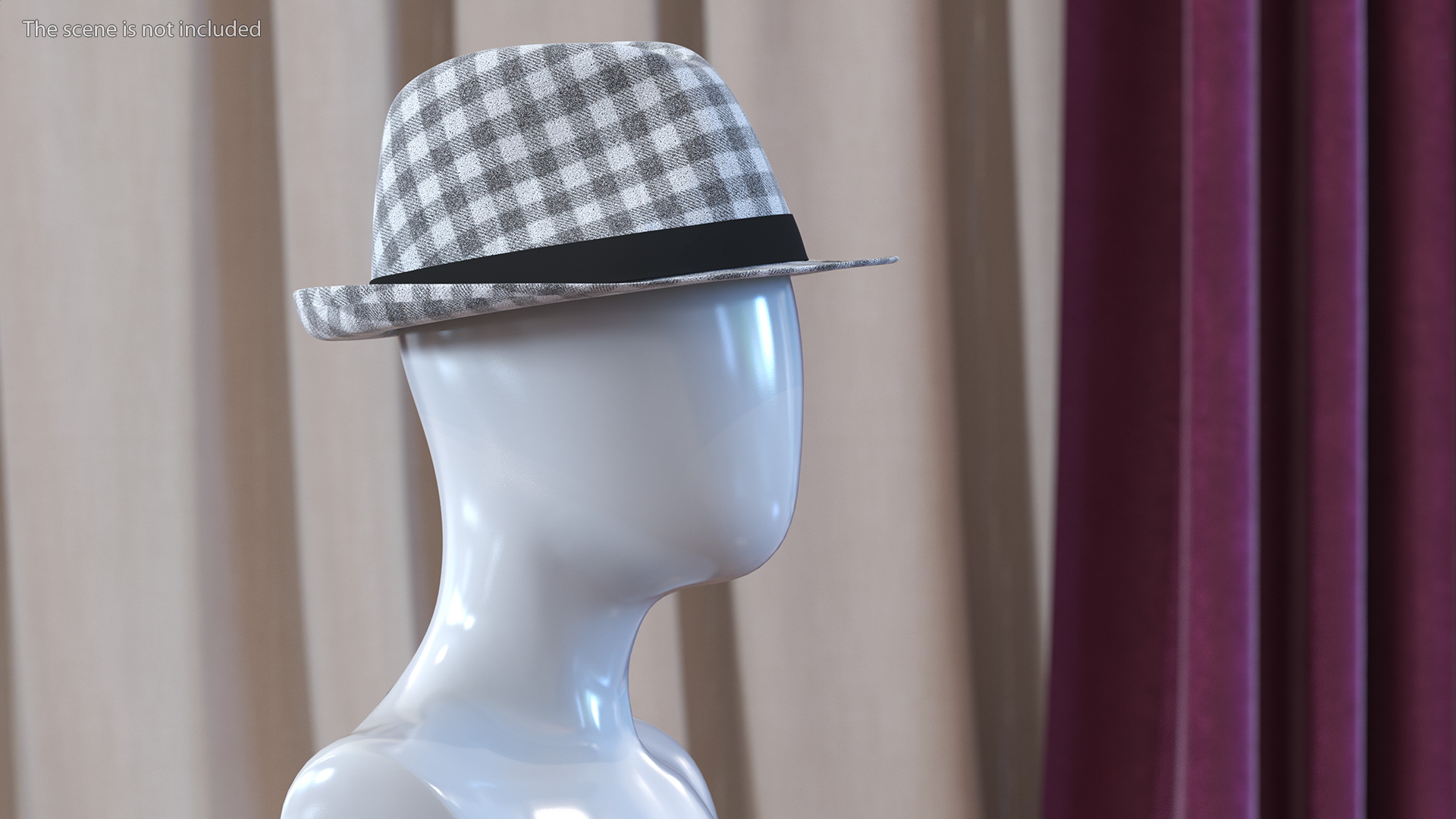 3D Flannel Hat